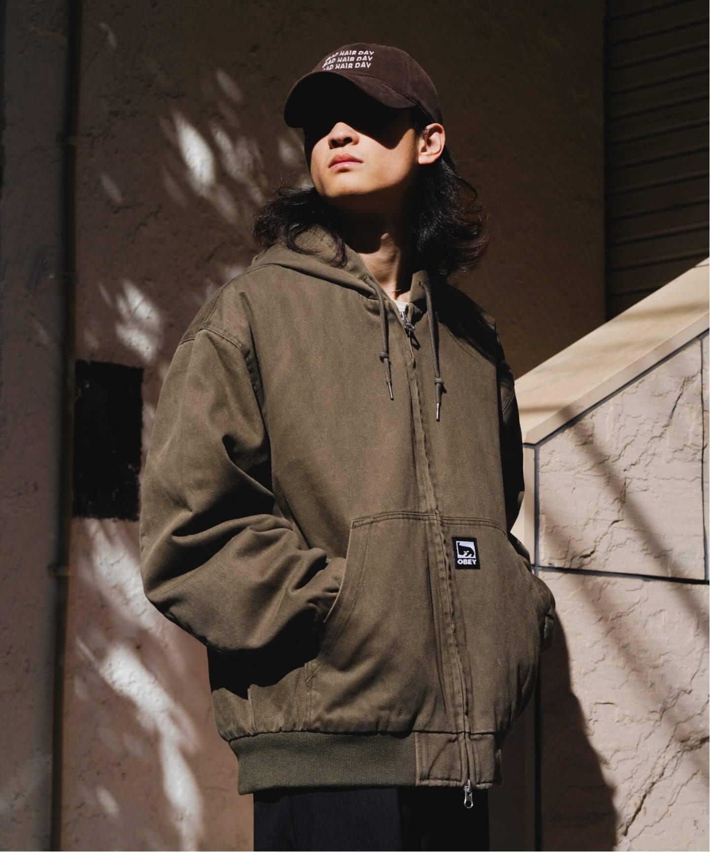 OBEY / オベイ RANDY ZIP UP HOOD（その他ブルゾン／アウター）｜JOINT