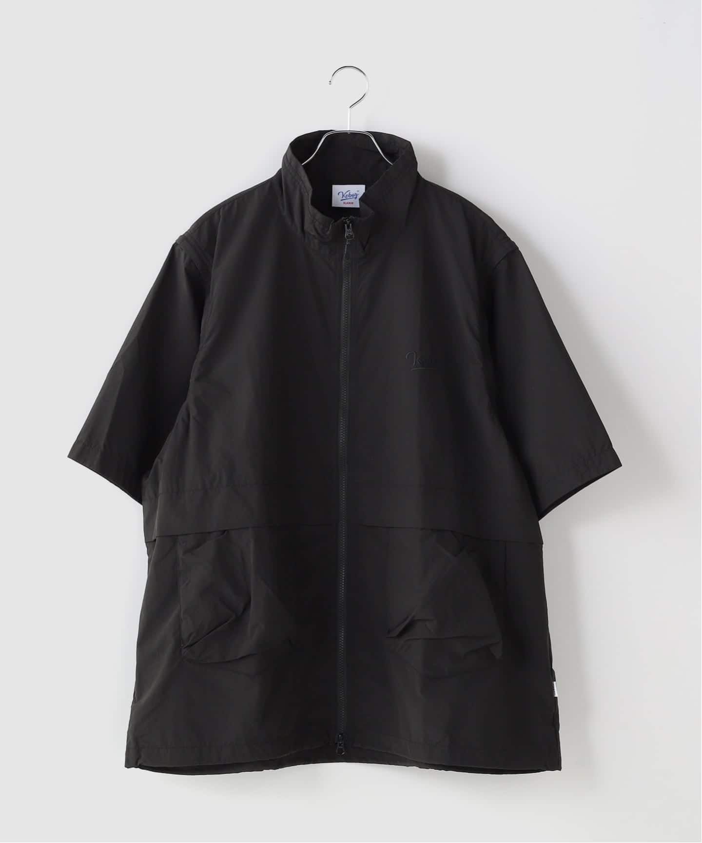 KEBOZ SUPPLEX CONVERTIBLE SHIRT VEST（シャツ／ブラウス）｜B.C