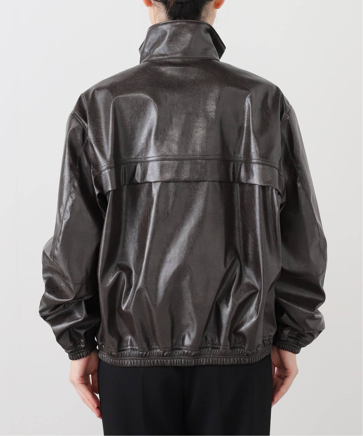 NODAS/ノーダス】Fake leather short blouson（その他ブルゾン