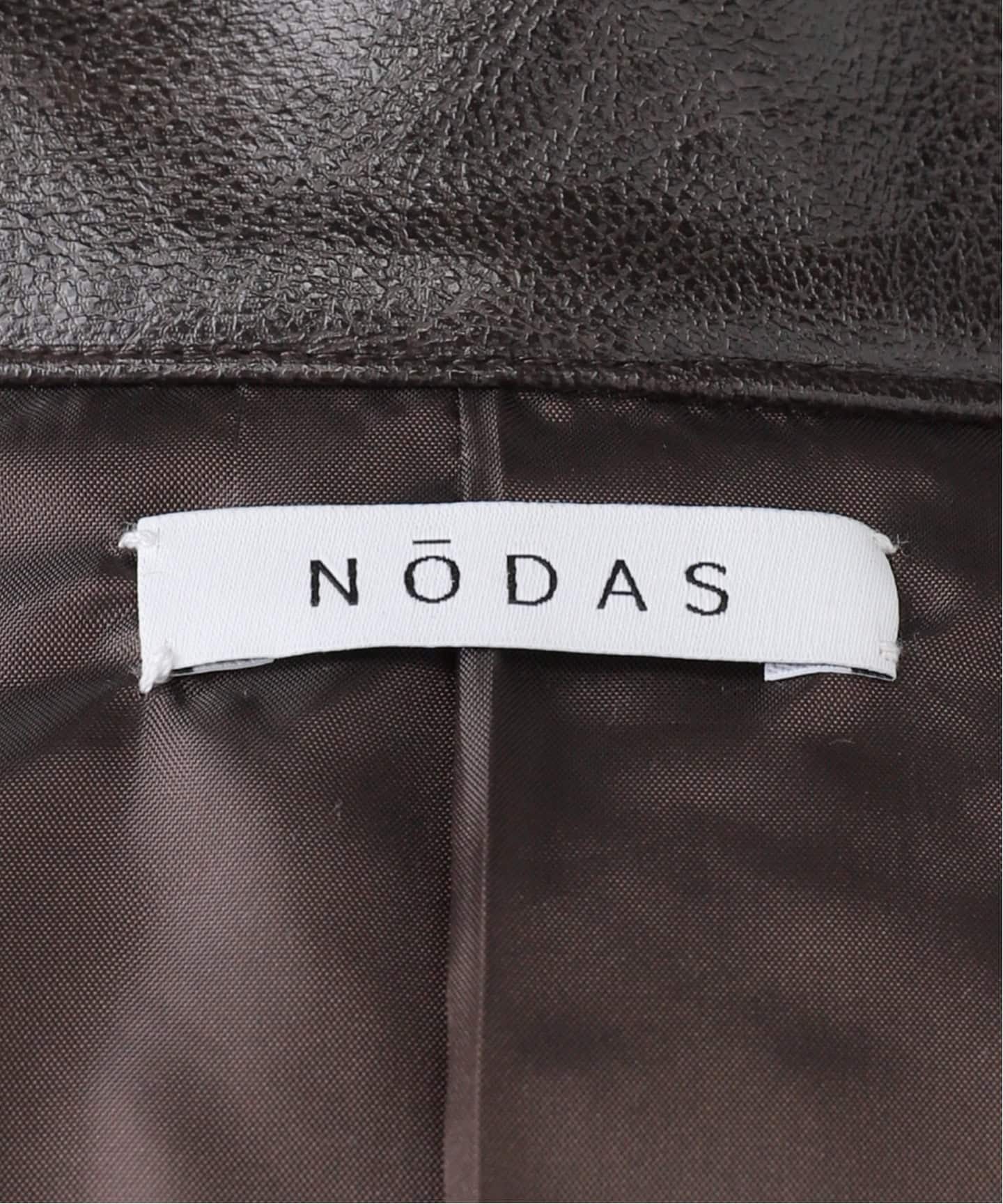 NODAS/ノーダス】Fake leather short blouson（その他ブルゾン