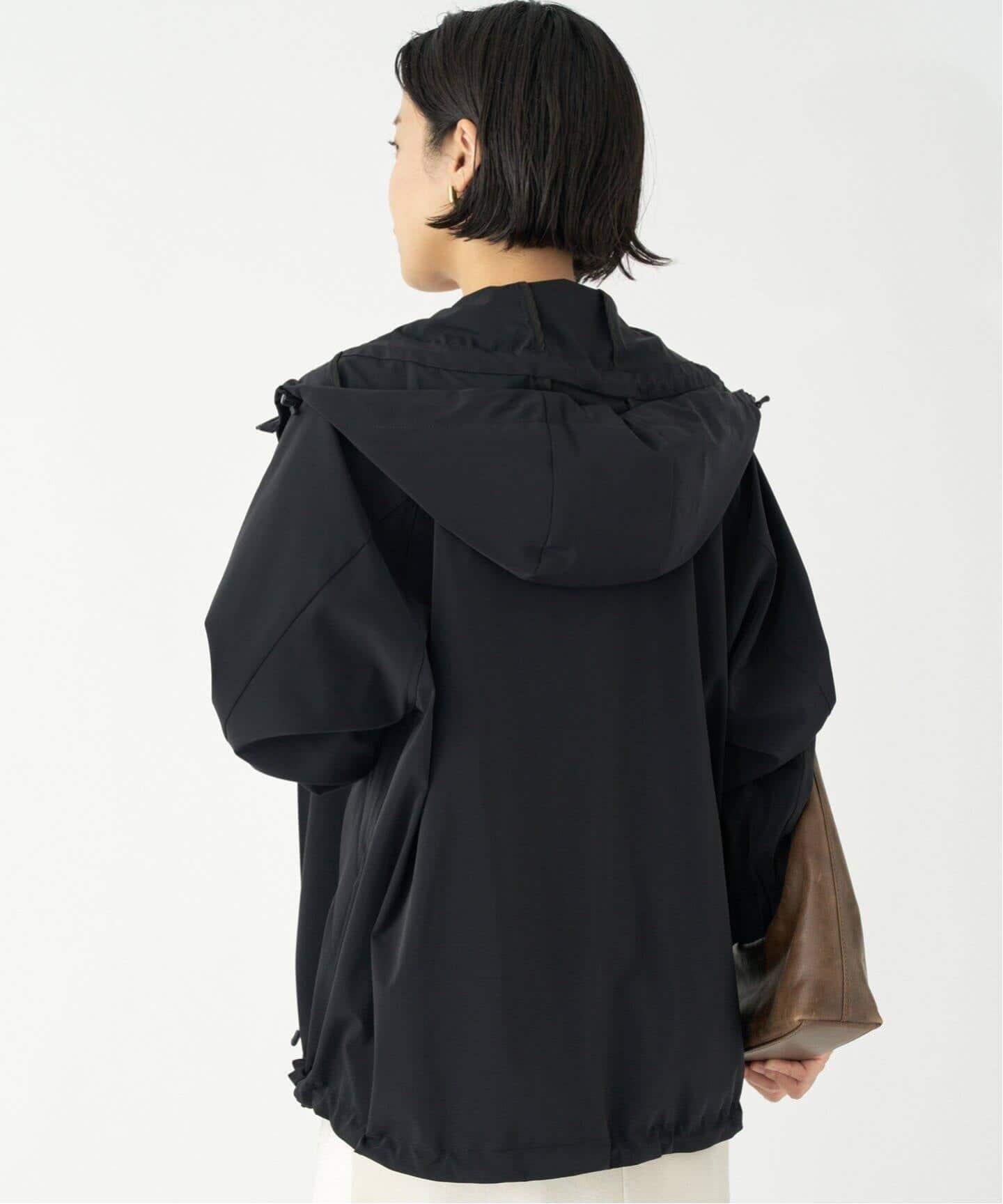 追加》ストレッチタフタマンパシェルブルゾン（マウンテン