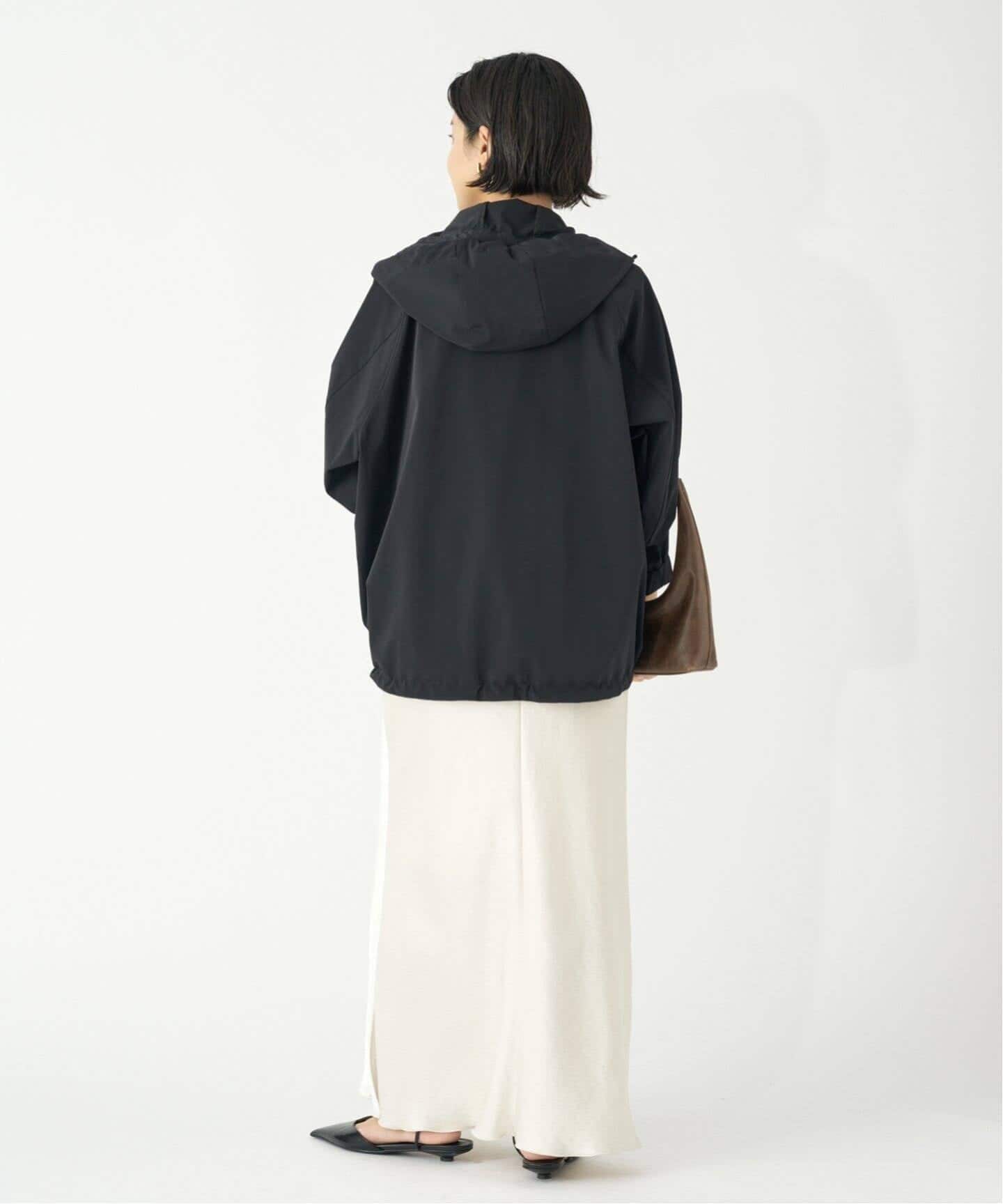 追加》ストレッチタフタマンパシェルブルゾン（マウンテンパーカー