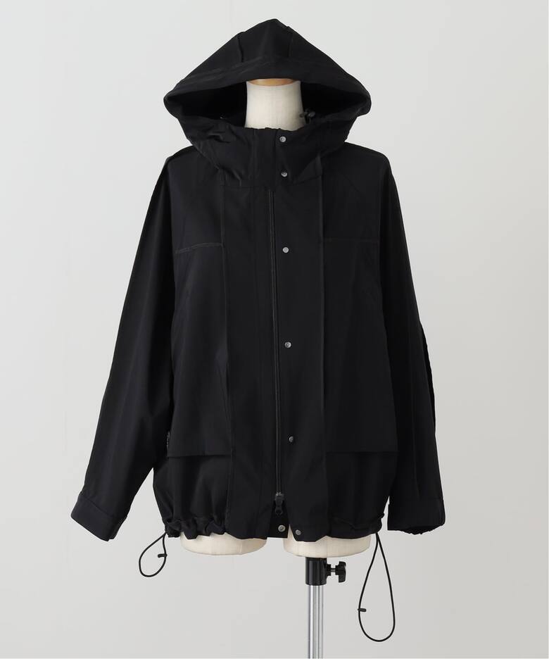 追加》ストレッチタフタマンパシェルブルゾン（マウンテンパーカー 