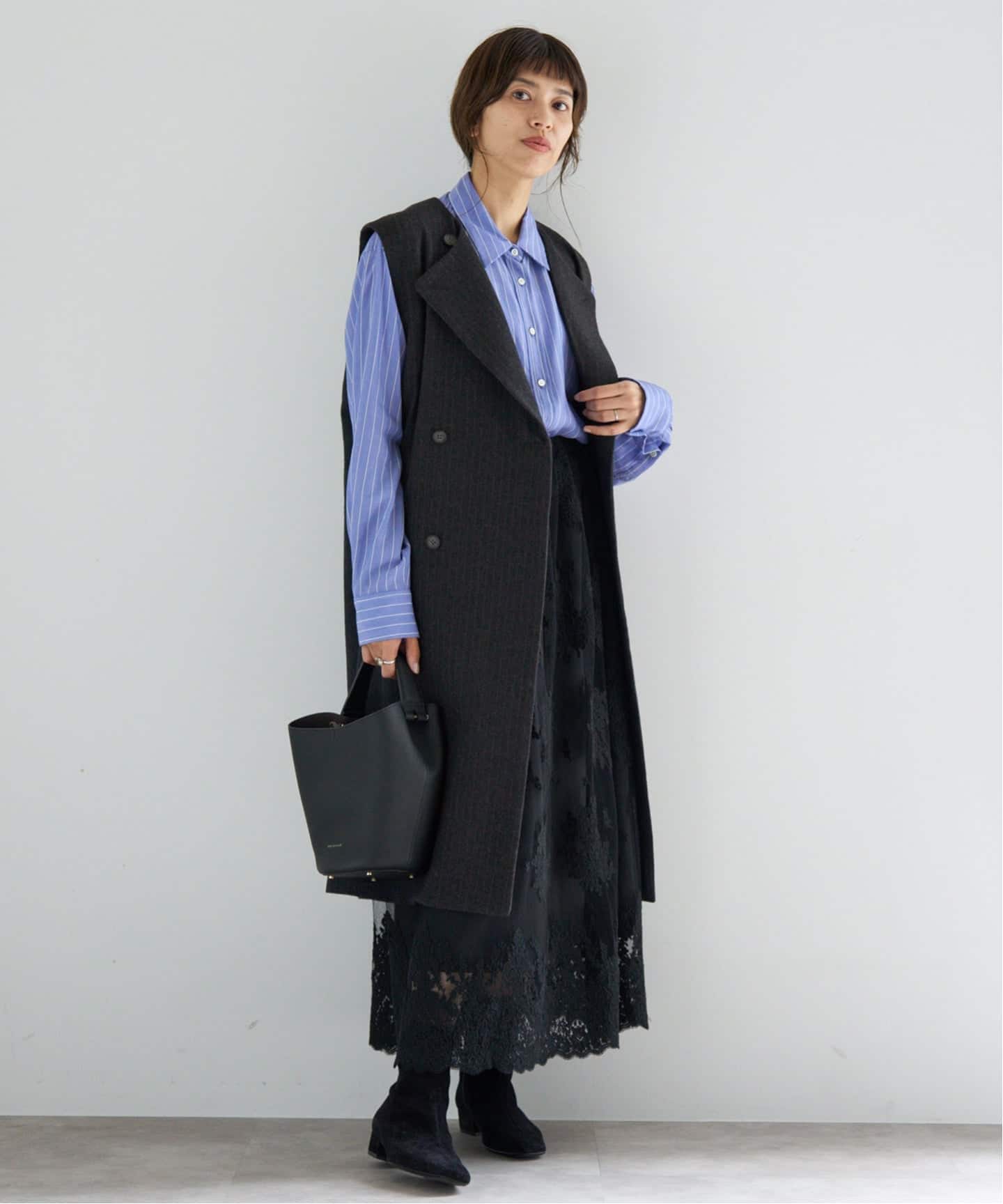 ●●まる球さま専用●●イエナロングジレ ヘザーウールロングジレ（ジレ）｜IENA（イエナ）の通販｜BAYCREW'S STORE