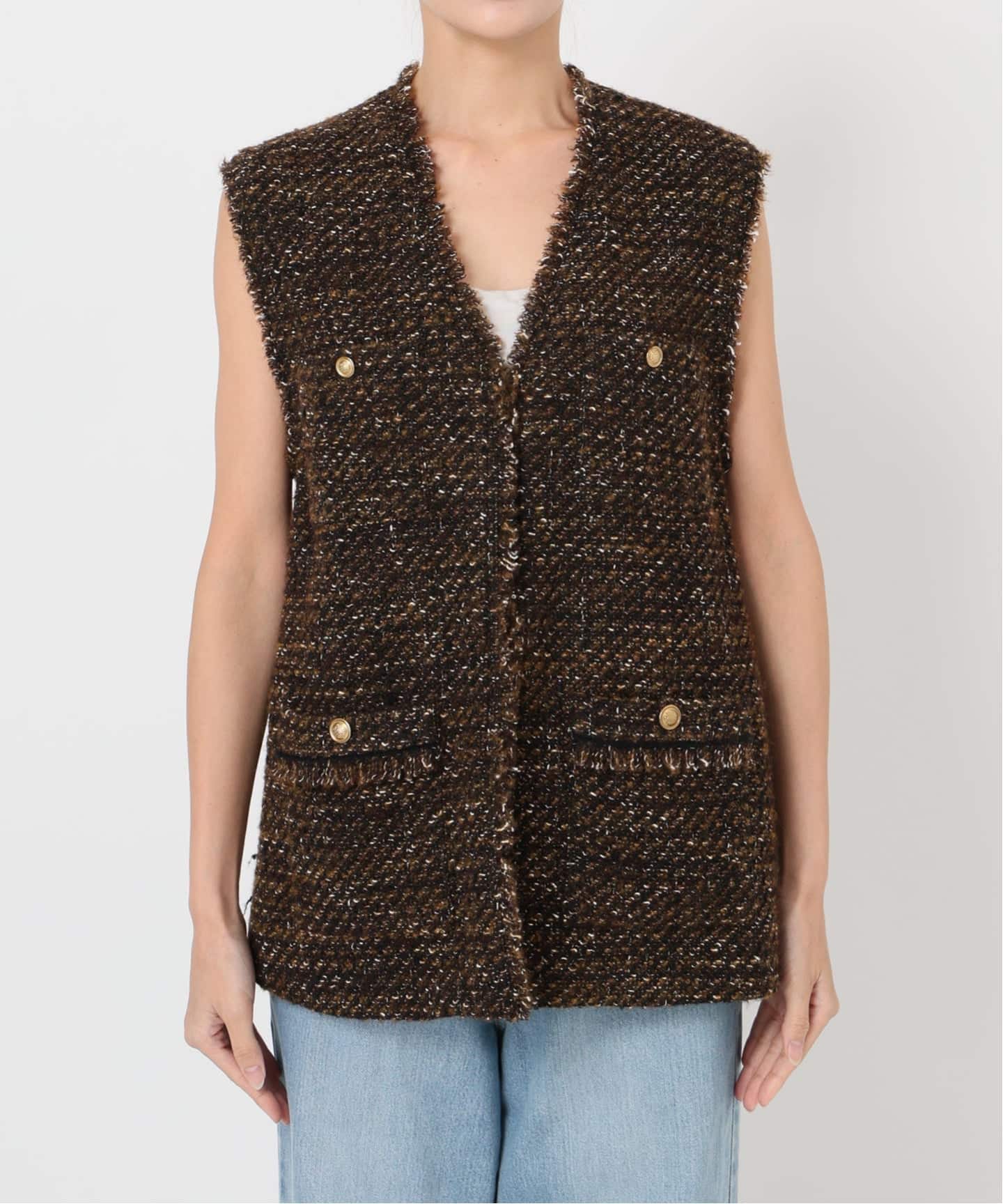 GIOLICA ツイードベスト（ベスト）｜IENA（イエナ）の通販｜BAYCREW'S