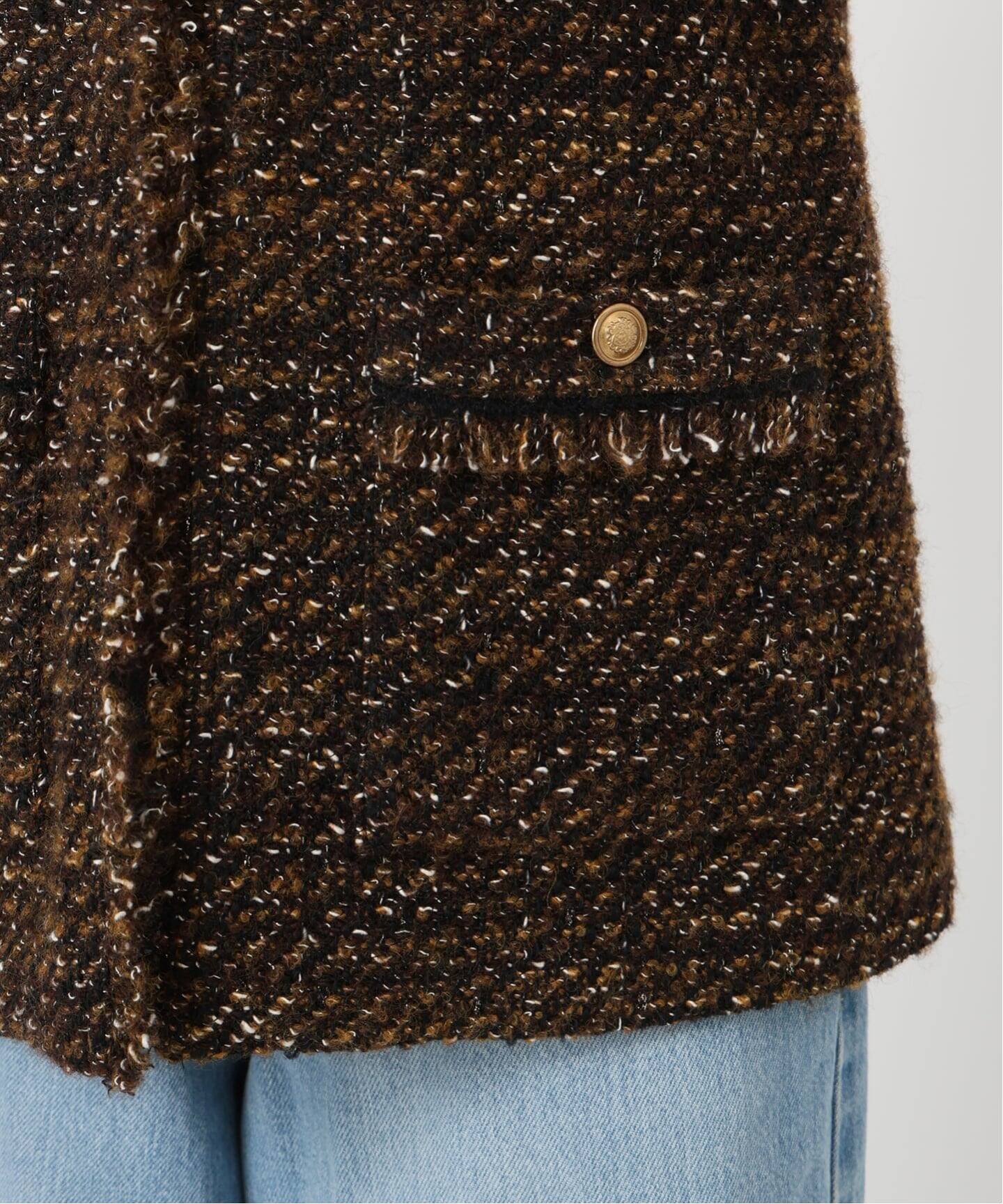 GIOLICA ツイードベスト（ベスト）｜IENA（イエナ）の通販