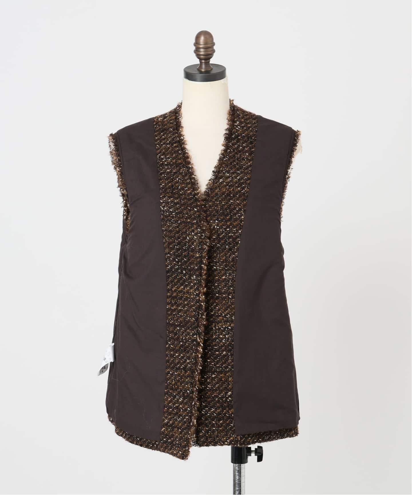 22AW GIOLICA ツイード ベスト