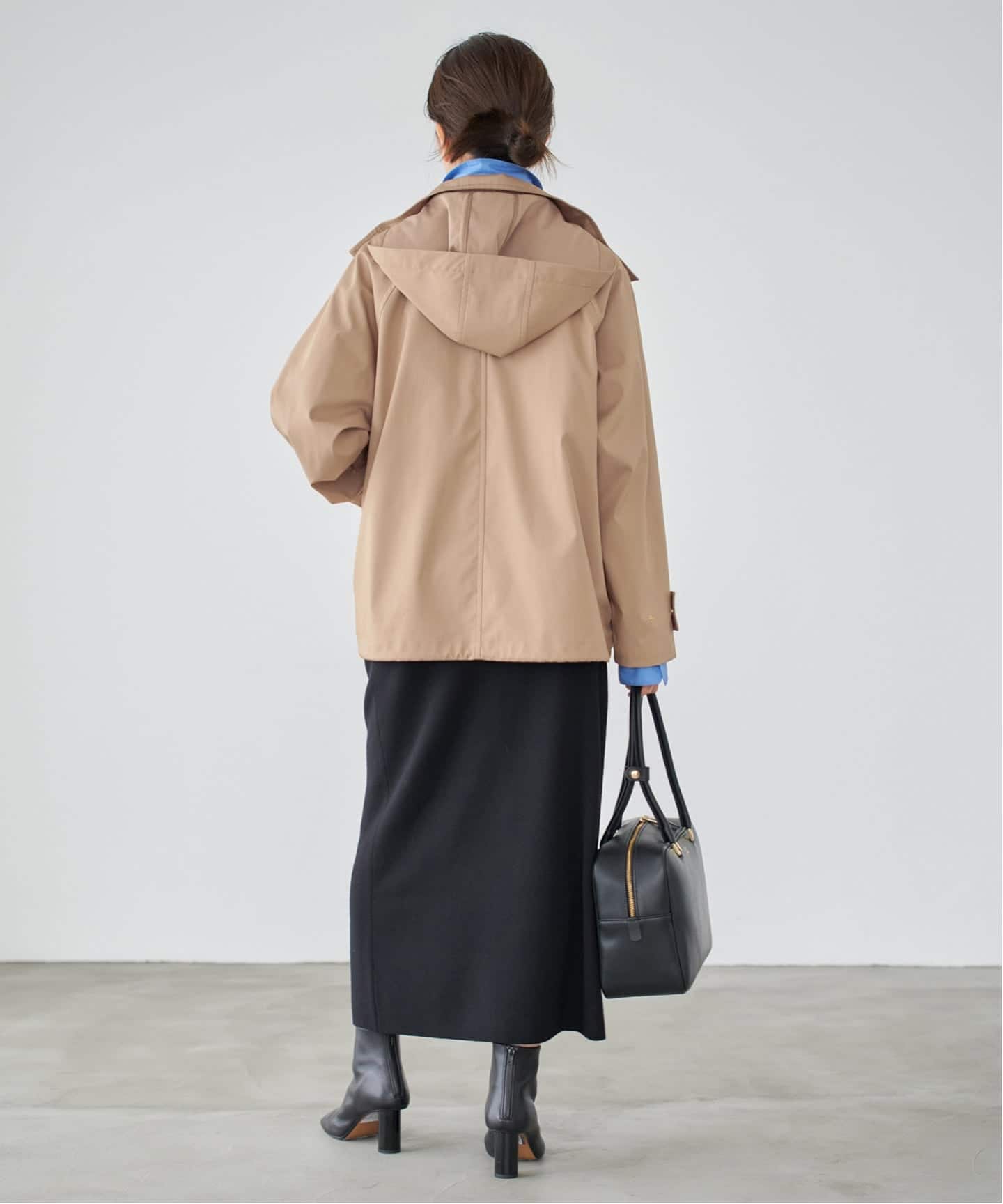 一部カラーWEB限定》ボンディングフーデッドブルゾン（その他ブルゾン