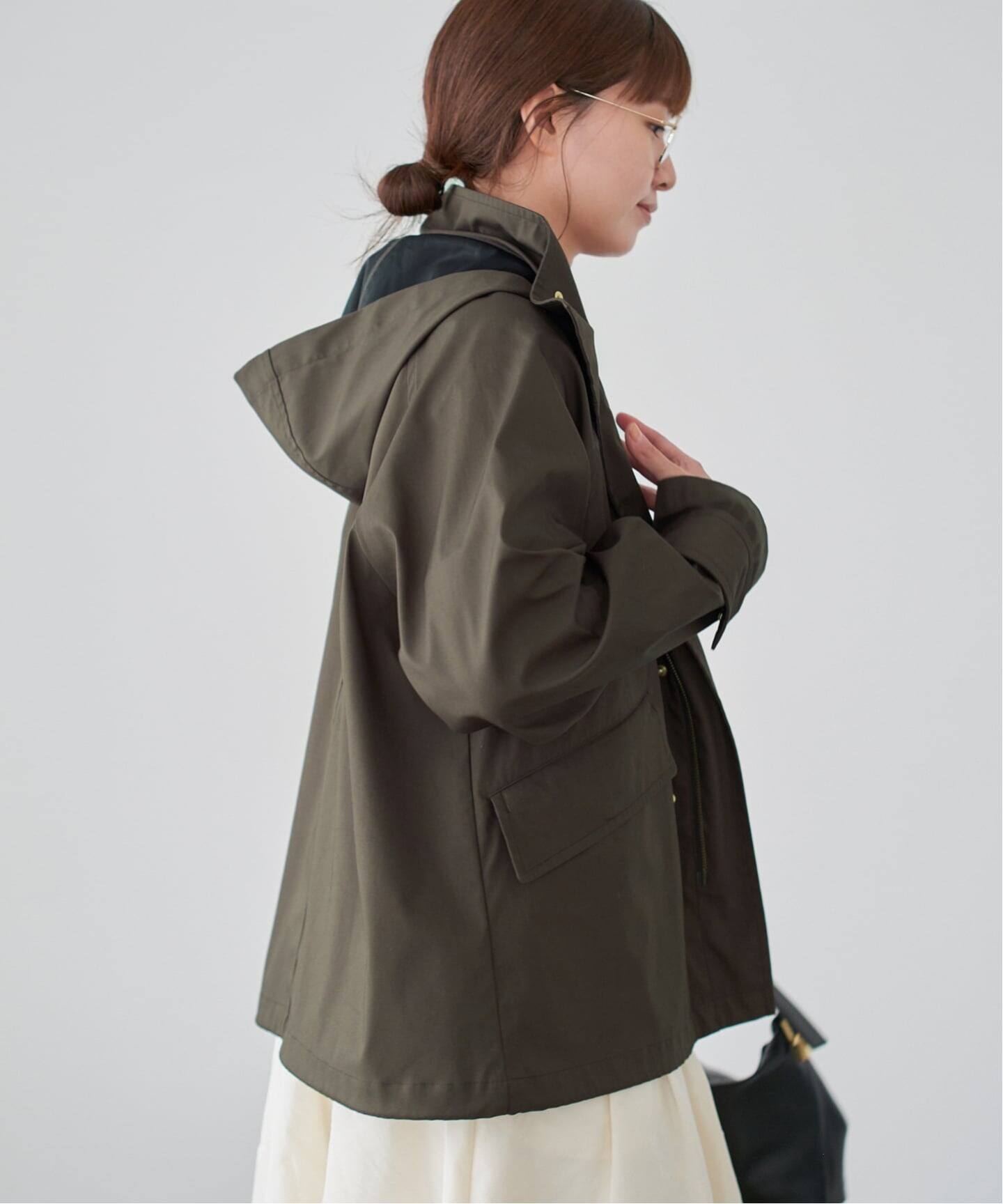 一部カラーWEB限定》ボンディングフーデッドブルゾン（その他ブルゾン
