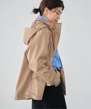 《一部カラーWEB限定》ボンディングフーデッドブルゾン