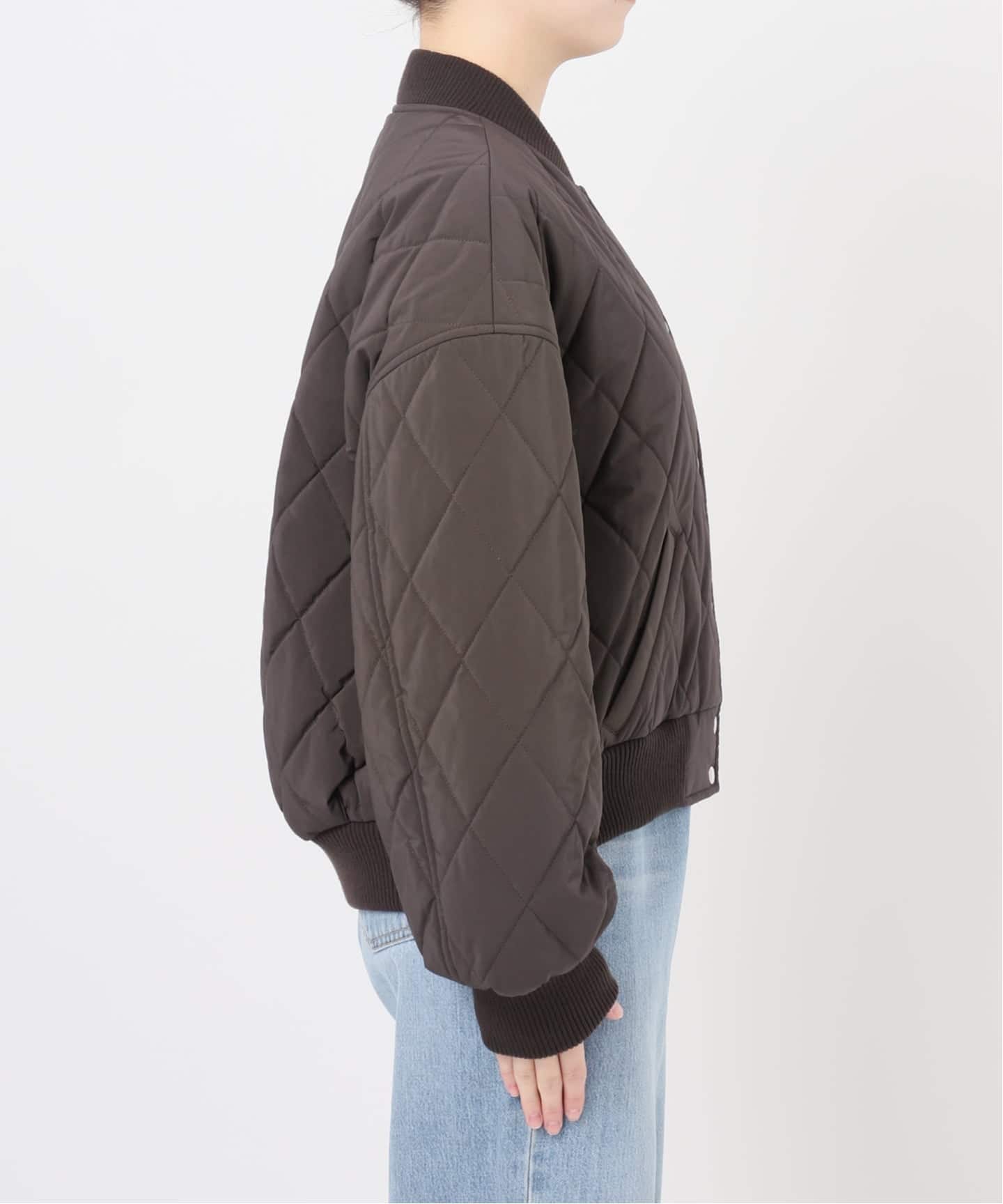 IENA タグ付き ボンディングツイードスタジアムブルゾン IENA（イエナ）の「ボンディングツイードスタジアムブルゾン