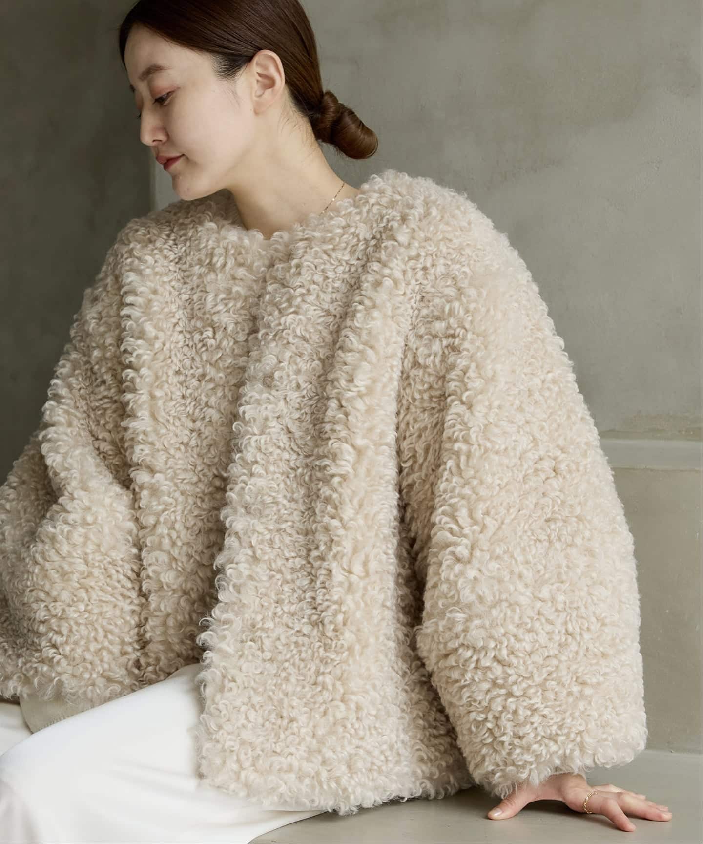 WEB限定/追加》TISSAVELファーブルゾン（その他ブルゾン／アウター