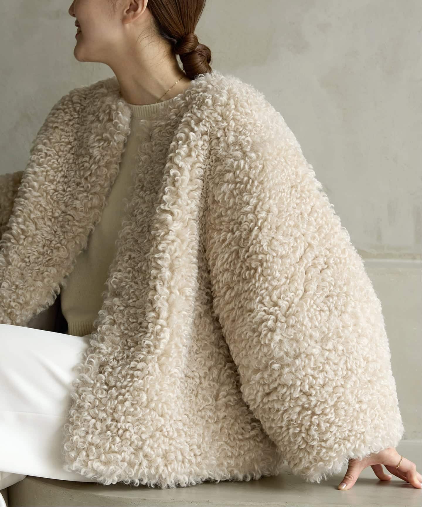 WEB限定/追加》TISSAVELファーブルゾン（その他ブルゾン／アウター