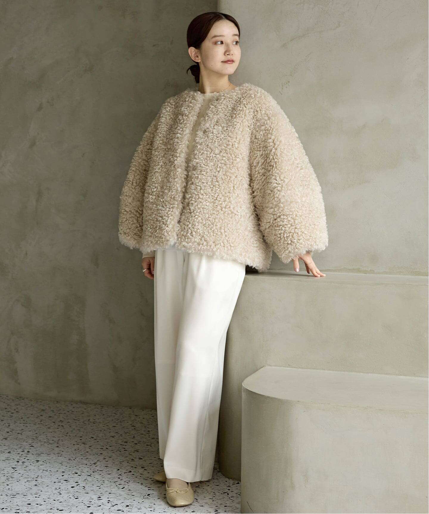 WEB限定/追加予約》TISSAVELファーブルゾン（その他ブルゾン／アウター