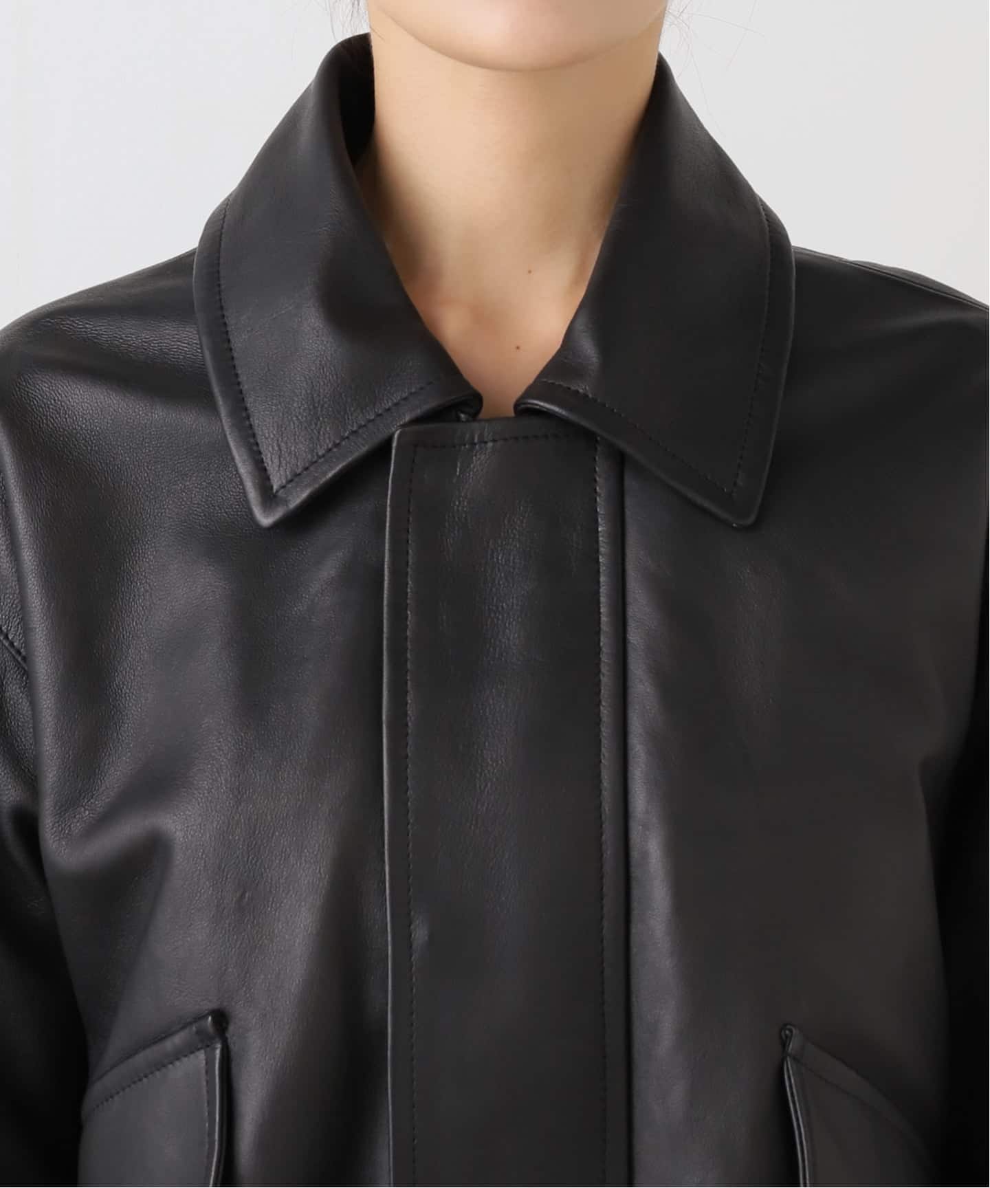 早い者勝ち‼️ HERNO ヘルノ シープスキン レザー ブルゾン ジャケット 61-izEryddL._AC_UY350_.jpg