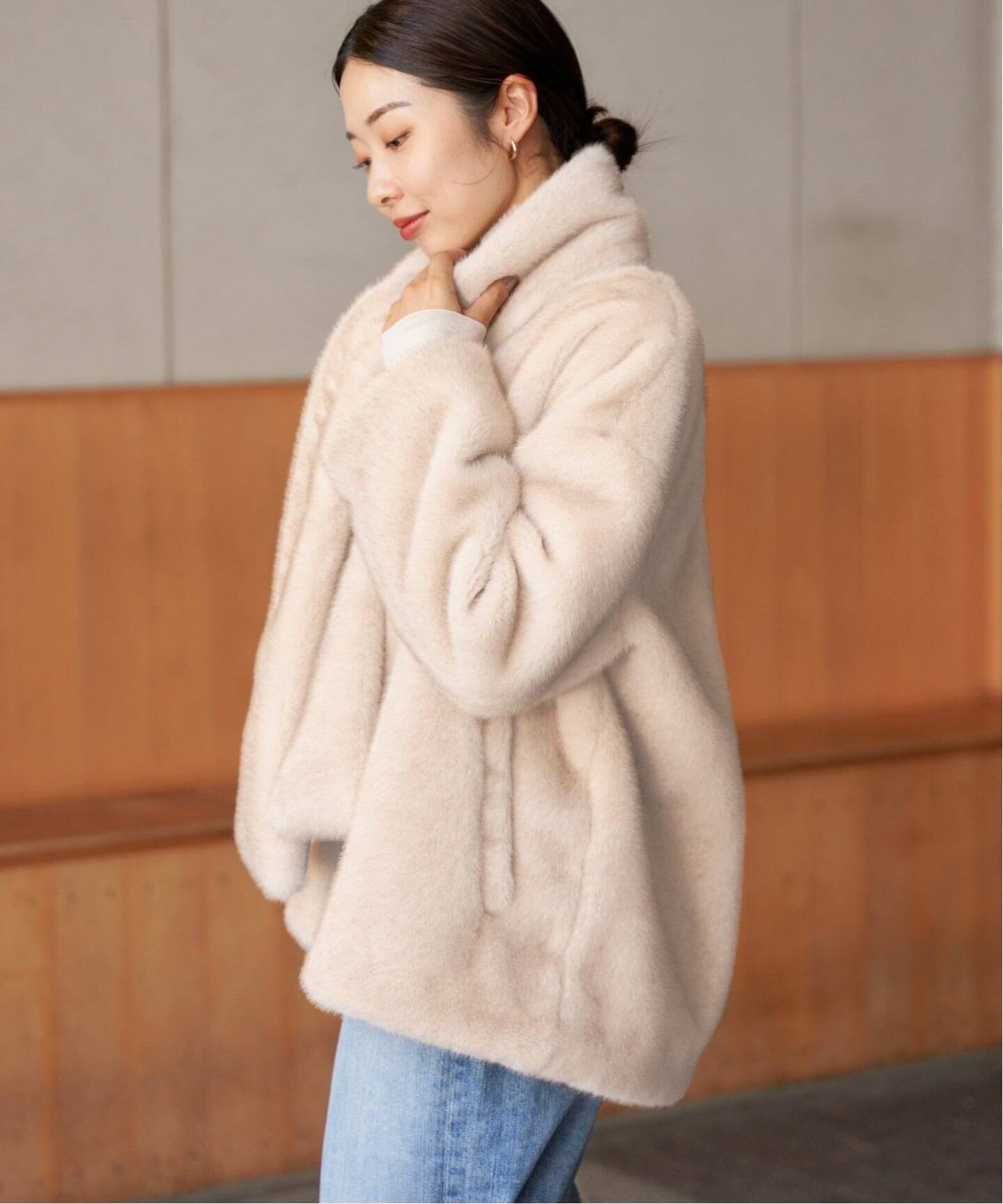 IENA ウェザーフードブルゾン　ナチュラル　38 IENA（イエナ）の「ウェザーフードブルゾン（ブルゾン）」 - WEAR