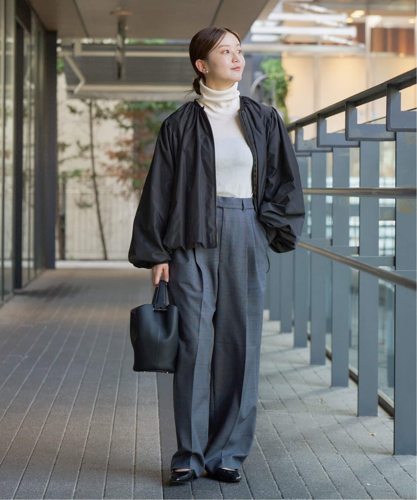 ギャザーブルゾン（その他ブルゾン／アウター）｜IENA（イエナ