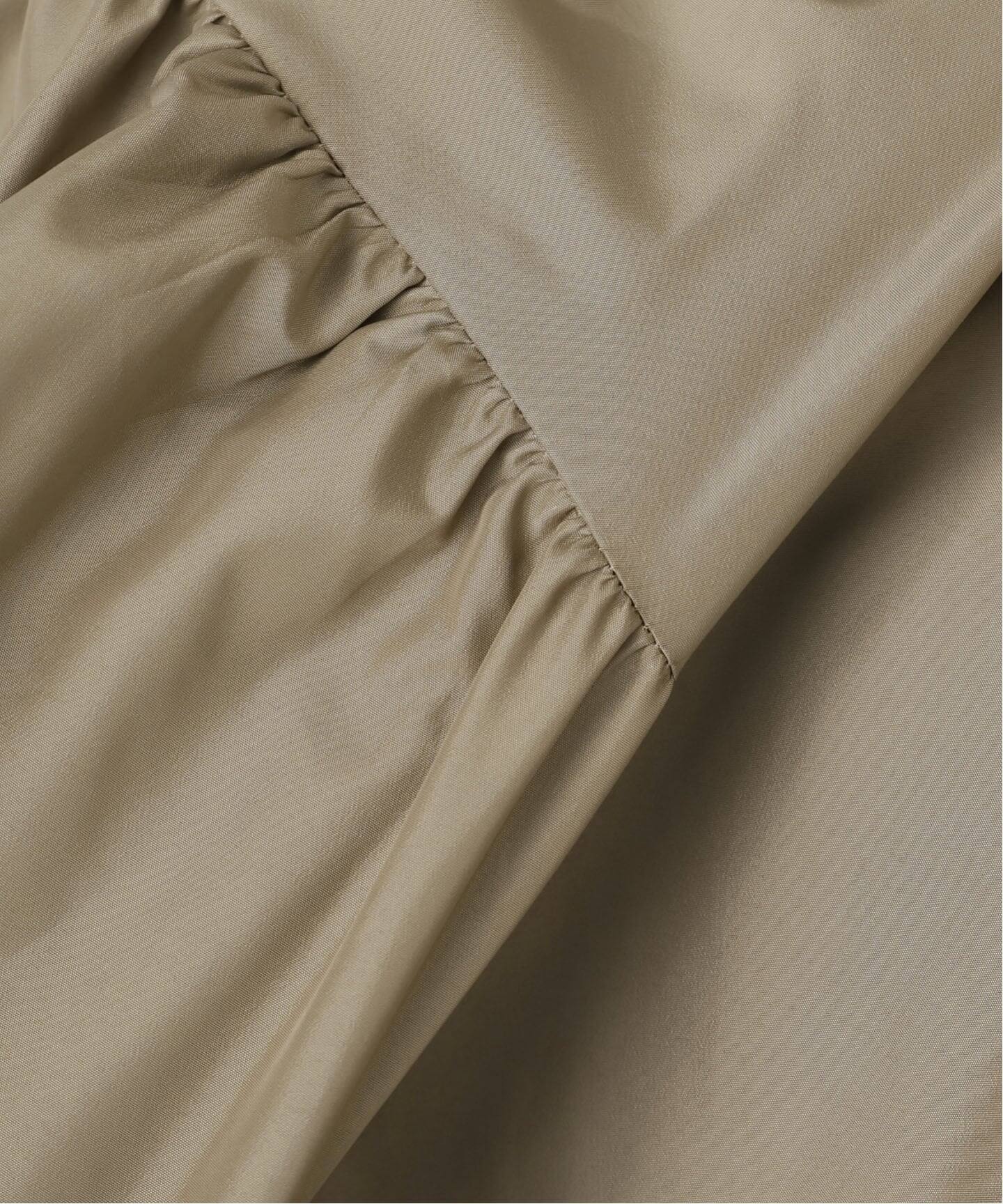 2025AW ラトータリテ　洗えるギャザーブルゾン　ブラック 2025AW ラトータリテ 洗えるギャザーブルゾン ブラック