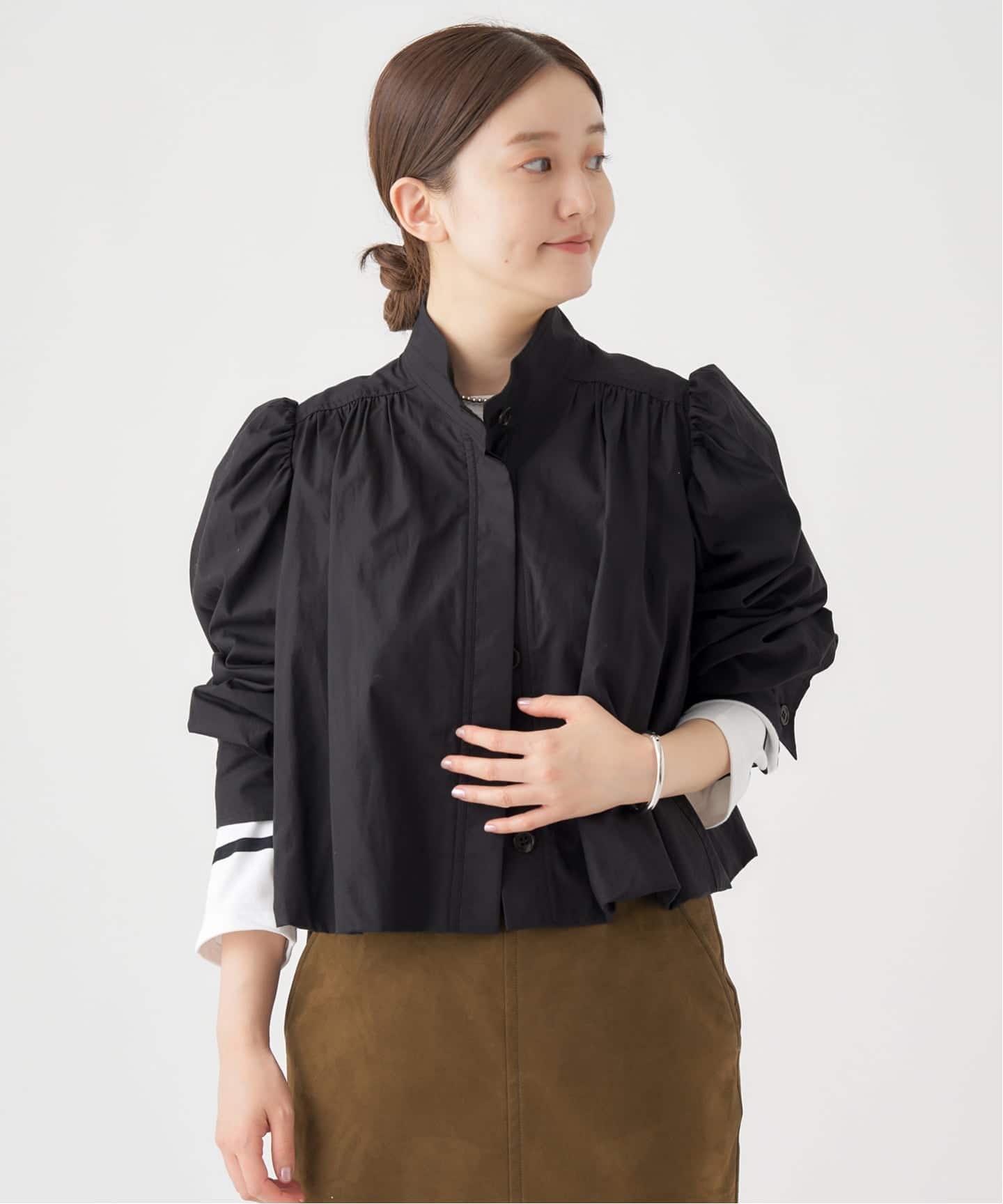 タックショートブルゾン（その他ブルゾン／アウター）｜IENA（イエナ