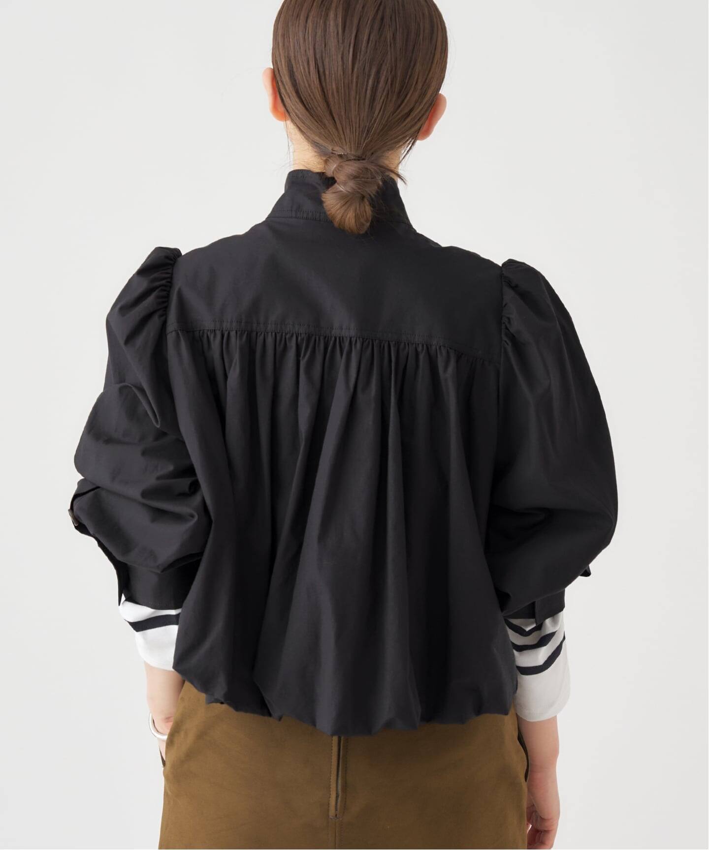 【最終値下げ】iena イエナ Vネックタフタショートブルゾン ブラック ce014-59379-02b.jpg?basethum=225