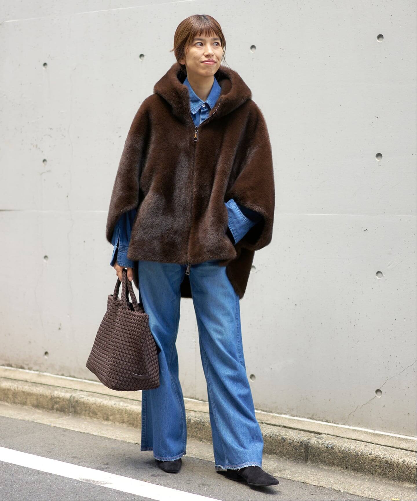 LOU ANDREA/ルーアンドレア ECO FUR BZ エコファーブルゾン（その他 