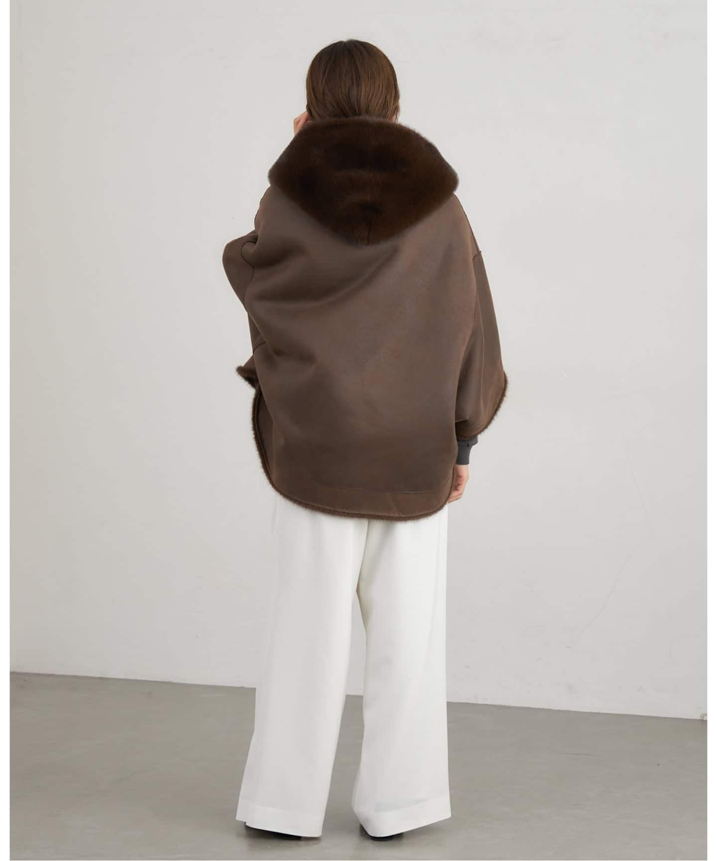 LOU ANDREA/ルーアンドレア ECO FUR BZ エコファーブルゾン（その他