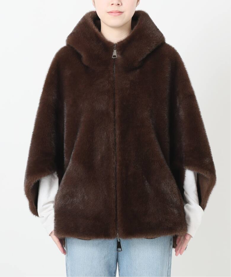 LOU ANDREA/ルーアンドレア ECO FUR BZ エコファーブルゾン（その他 