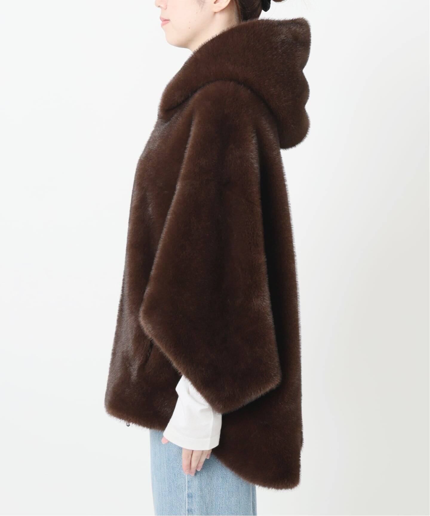 LOU ANDREA/ルーアンドレア ECO FUR BZ エコファーブルゾン（その他 
