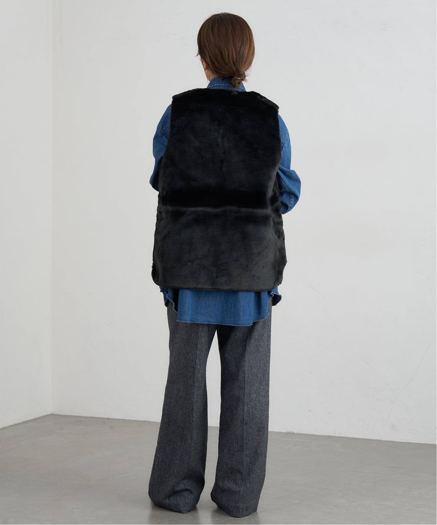 Barbour/バブアー KARIN FAUX FUR GILET ベスト LGI0201（ベスト