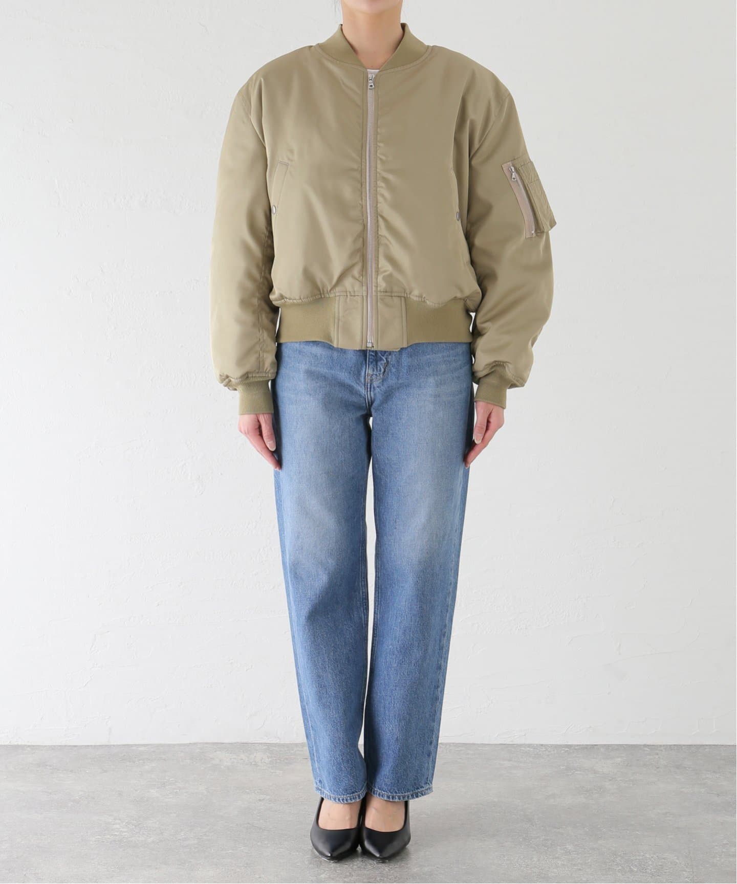 ジャケット・アウター 3 AURALEE HIGH DENSITY SILK TWILL AURALEE) HIGH DENSITY SILK TWILL FLIGHT BLOUSON (A25SB01AS