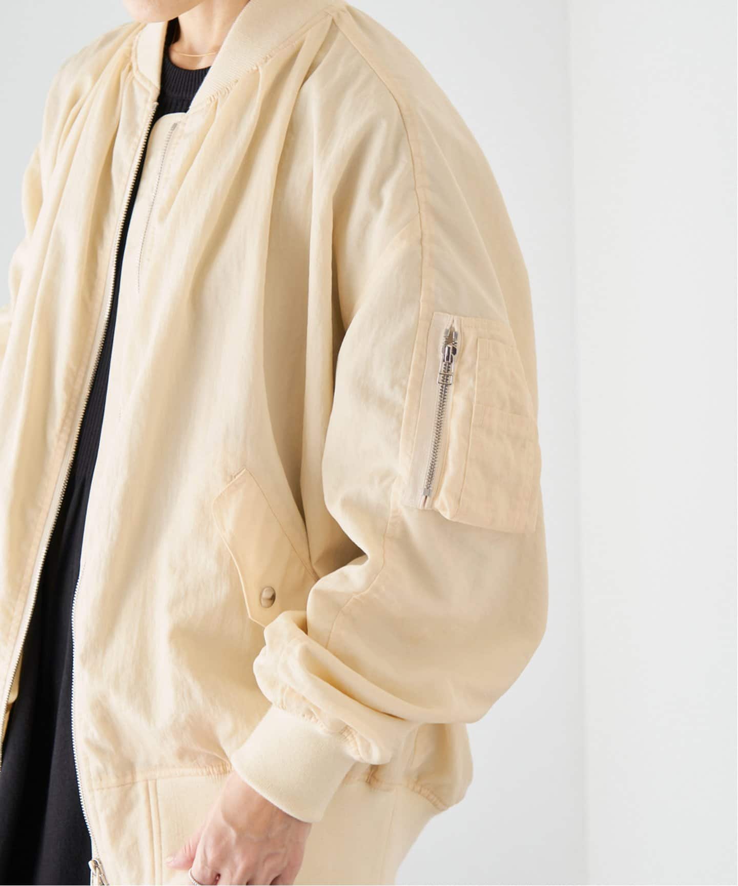 VACHEMENT/ヴァシュモン 別注 MA-1ナイロンブルゾン（MA-1