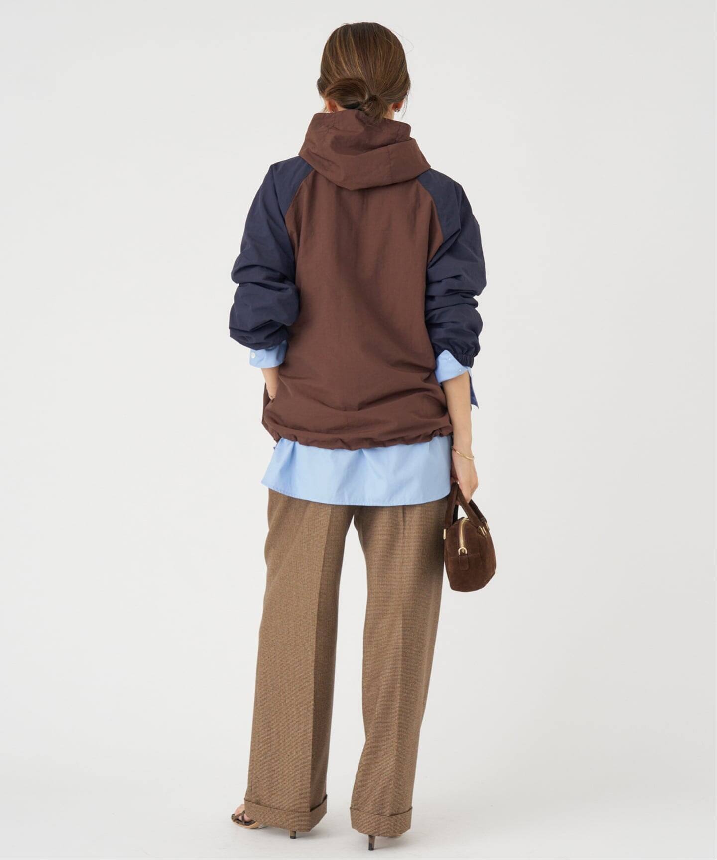 LA HUTTE/ラ ユット カラーフードパーカー（マウンテンパーカー