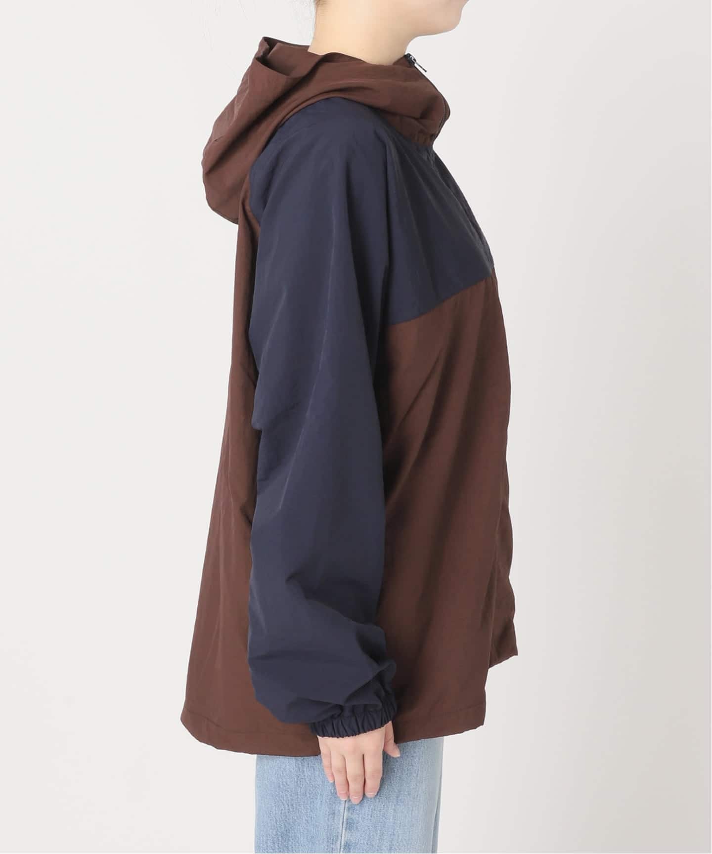 LA HUTTE/ラ ユット カラーフードパーカー（マウンテンパーカー