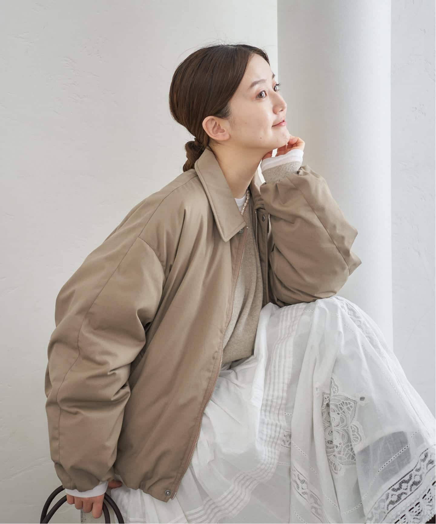 miffew/ミフュー WIDESQUARE ZIP DOWNJK ダウンジャケット 12（ダウン