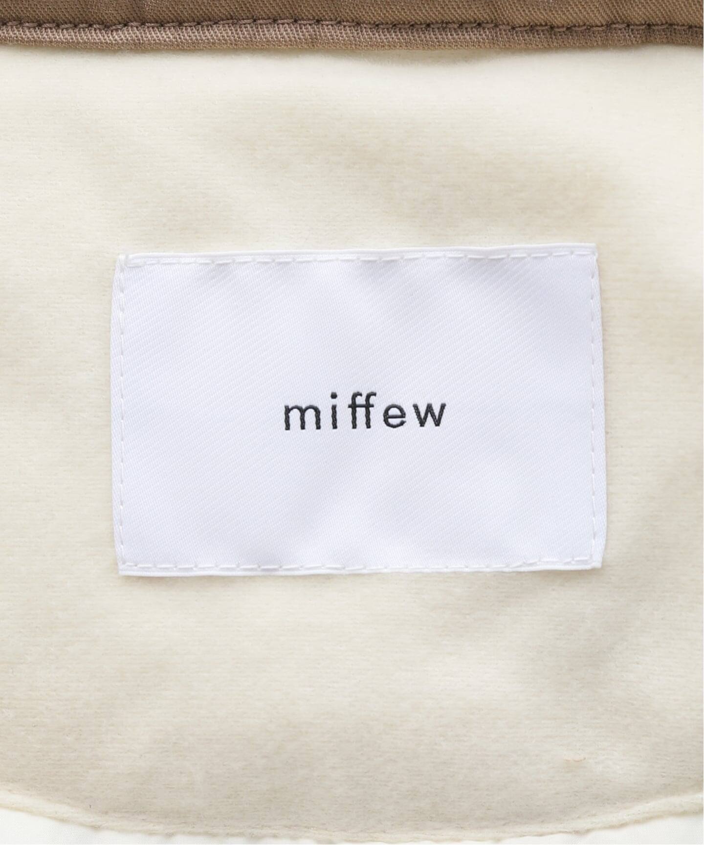 miffew/ミフュー WIDESQUARE ZIP DOWNJK ダウンジャケット 12（ダウン