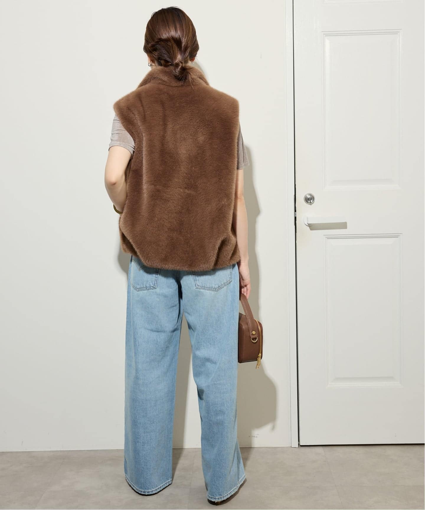 ミンクエコファーベスト（ベスト）｜SLOBE IENA（スローブ イエナ）の