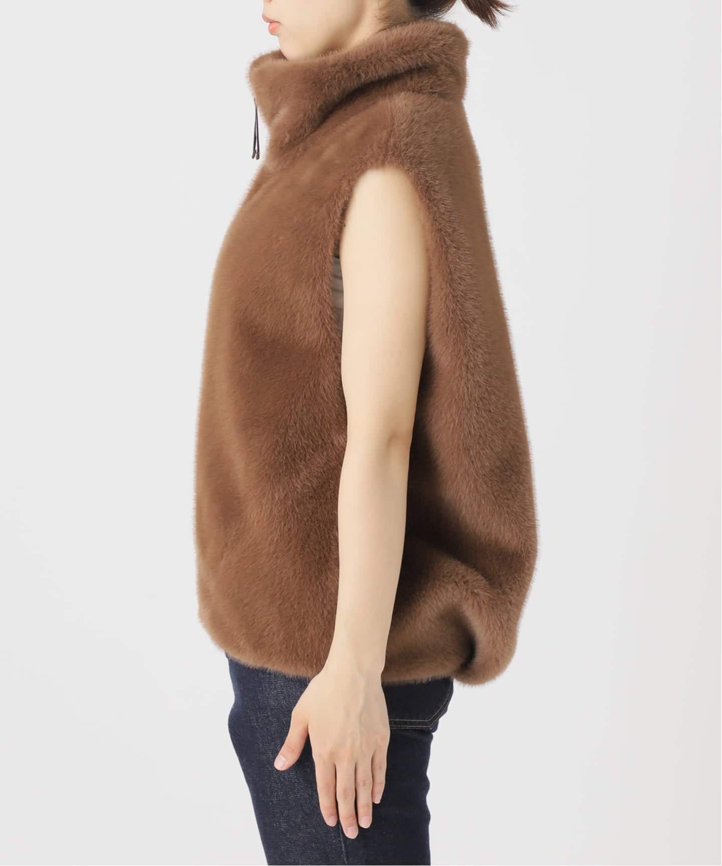 ミンクエコファーベスト（ベスト）｜SLOBE IENA（スローブ イエナ）の