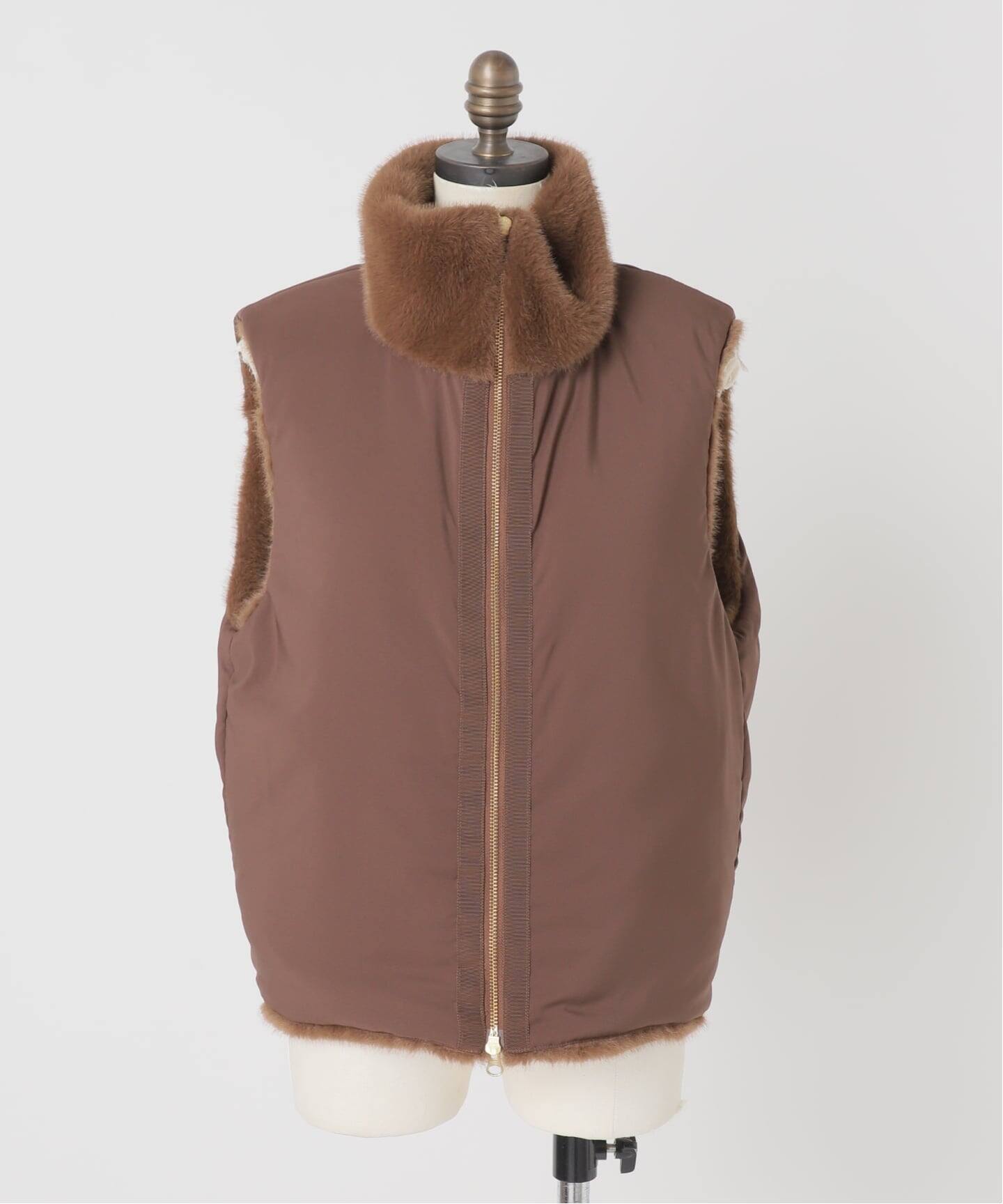 ミンクエコファーベスト（ベスト）｜SLOBE IENA（スローブ イエナ）の