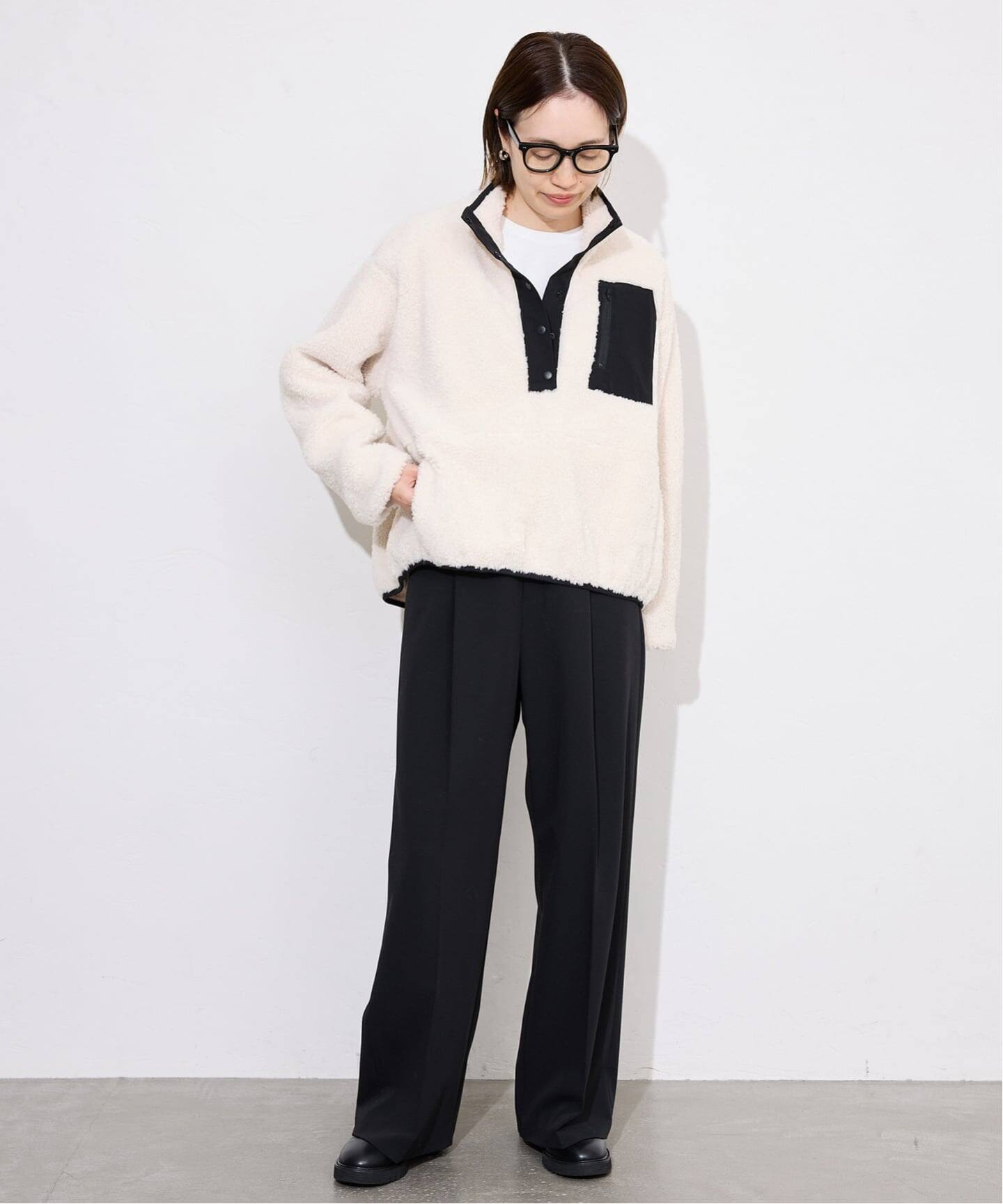 ボアフリースプルオーバー（その他ブルゾン／アウター）｜SLOBE IENA