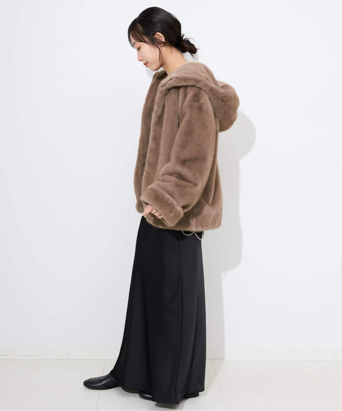 フェイクファーブルゾン　IENA IENA（イエナ）の「フェイクファー ブルゾン（ブルゾン）」 - WEAR