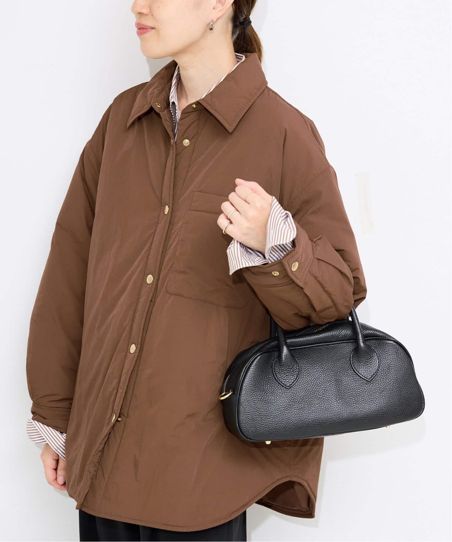 《吸湿発熱/予約》TOPTHERMOシャツブルゾン