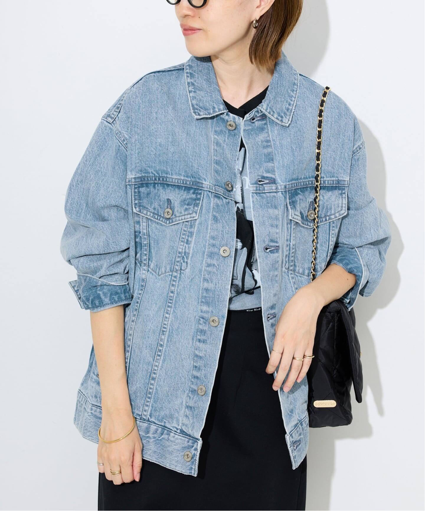 LE DENIM BIG TRUCKERジャケット（デニムジャケット）｜SLOBE IENA 