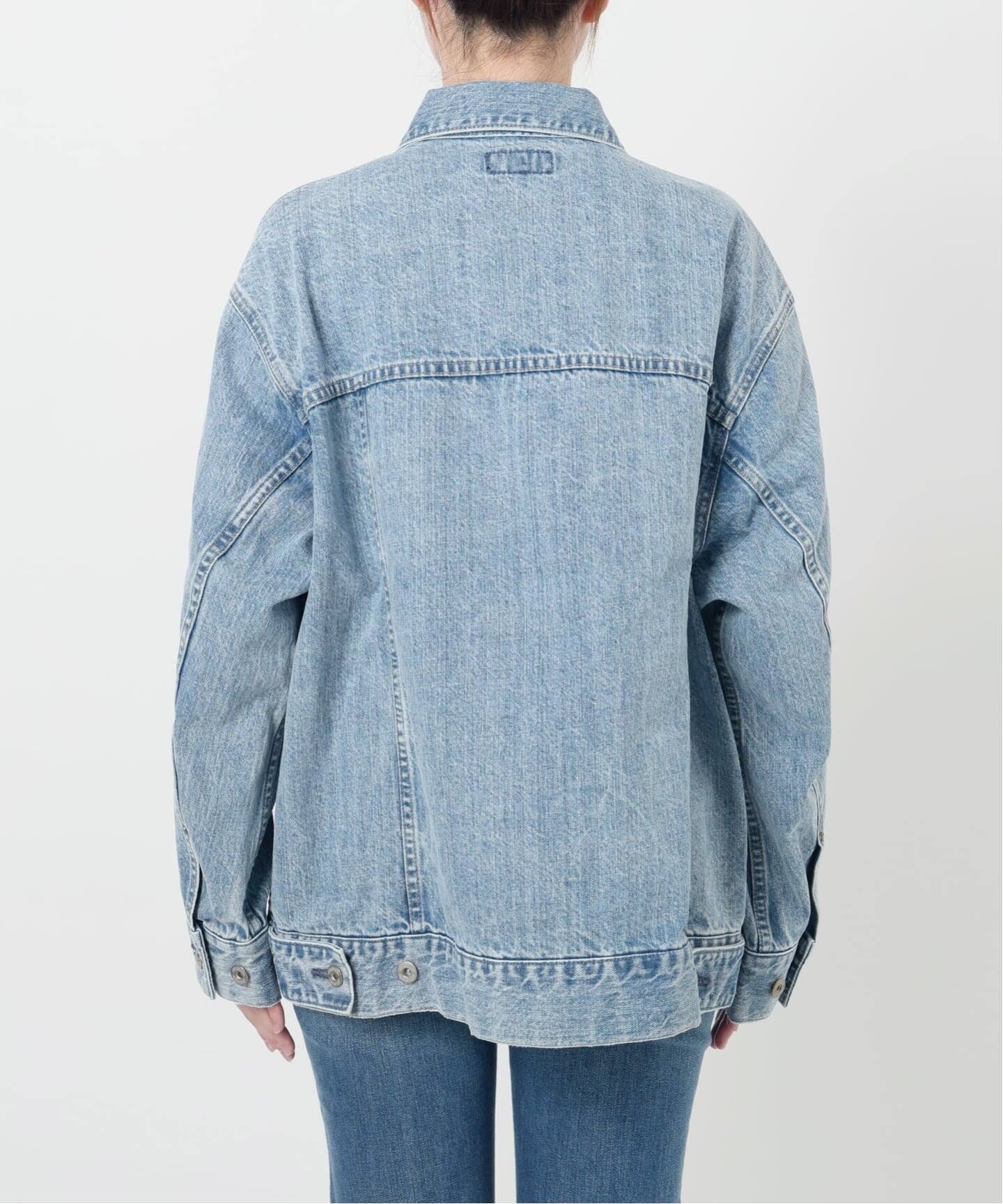 SLOBE IENA オーバーサイズ デニムジャケット 予約》LE DENIM BIG TRUCKERジャケット（デニムジャケット