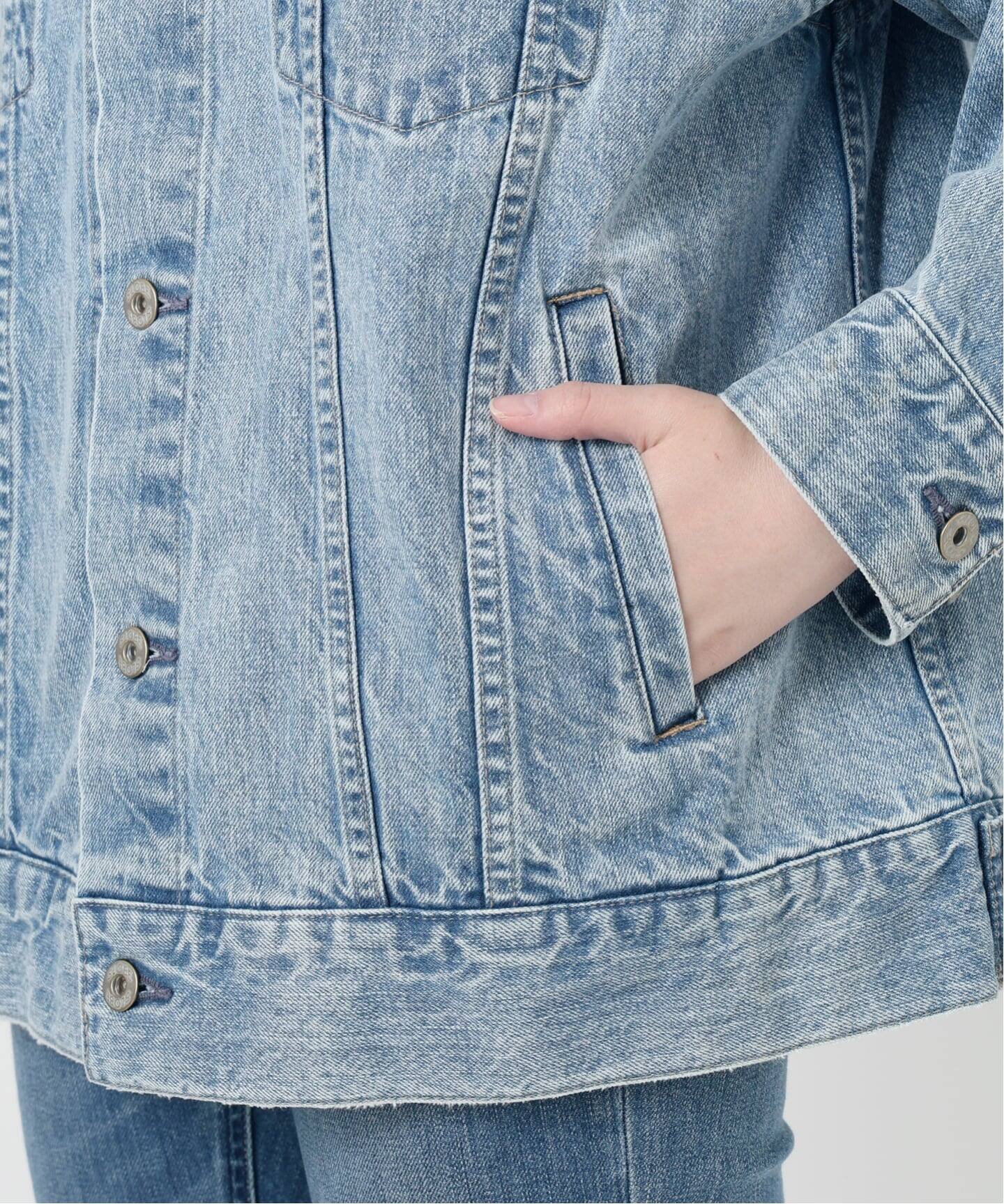 2025SS SLOBE IENA DENIM ジャケット 予約》LE DENIM BIG TRUCKERジャケット（デニムジャケット