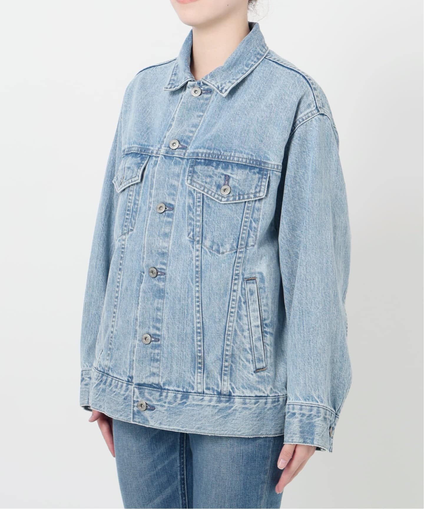予約》LE DENIM BIG TRUCKERジャケット（デニムジャケット