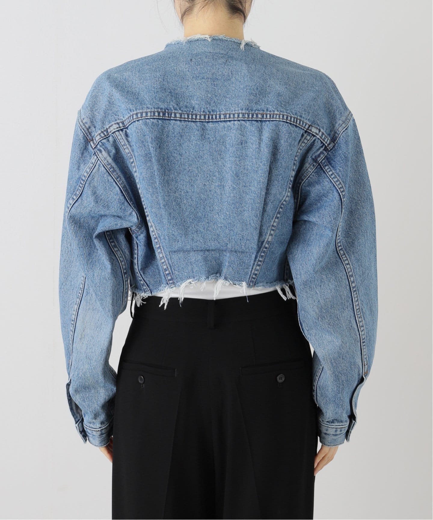 QUIITO キイト NO COLLAR DENIM JK 新品未使用 - メルカリ