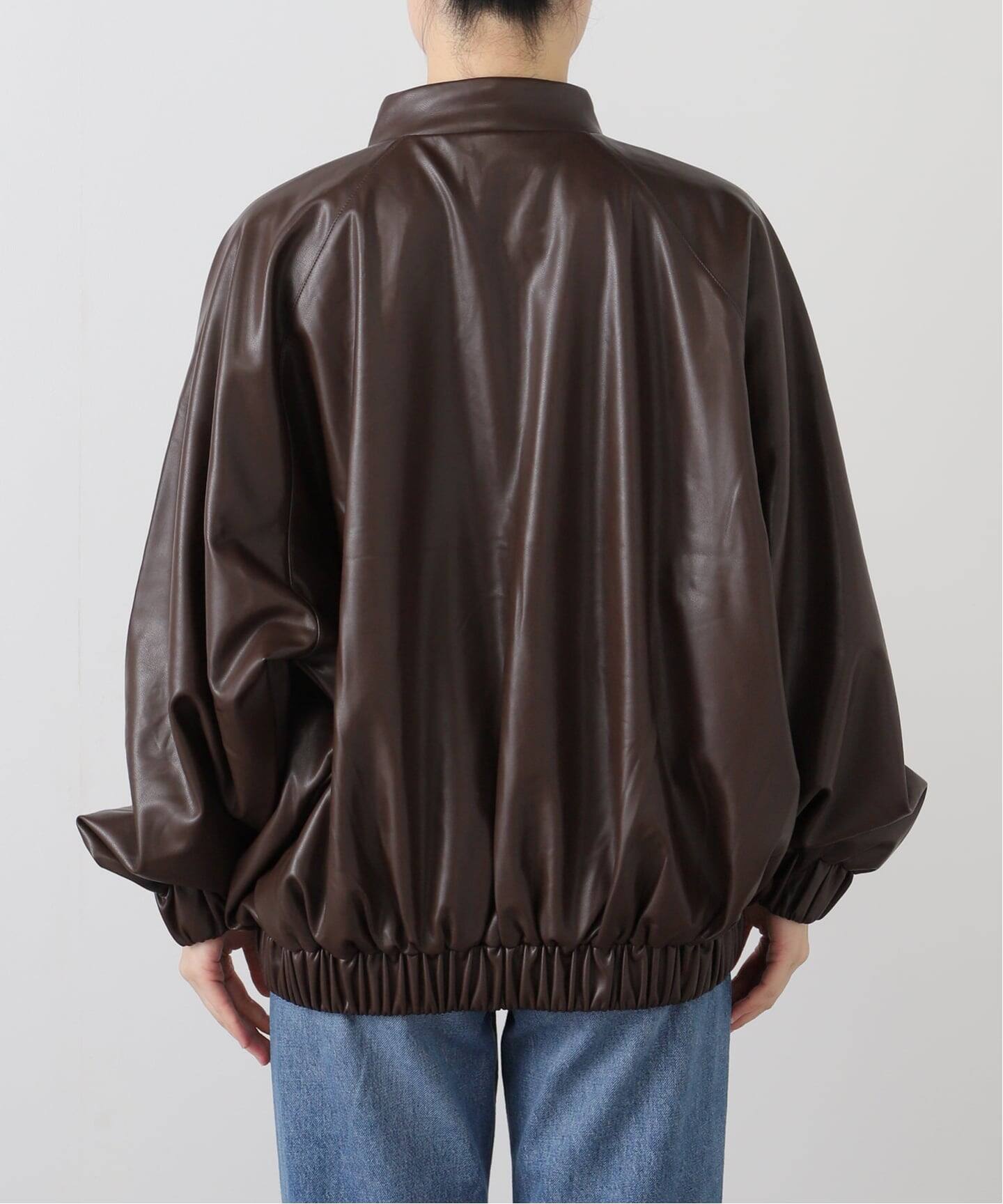 LANCER/ランサー SLOBE別注 フェイクレザーブルゾン（その他ブルゾン