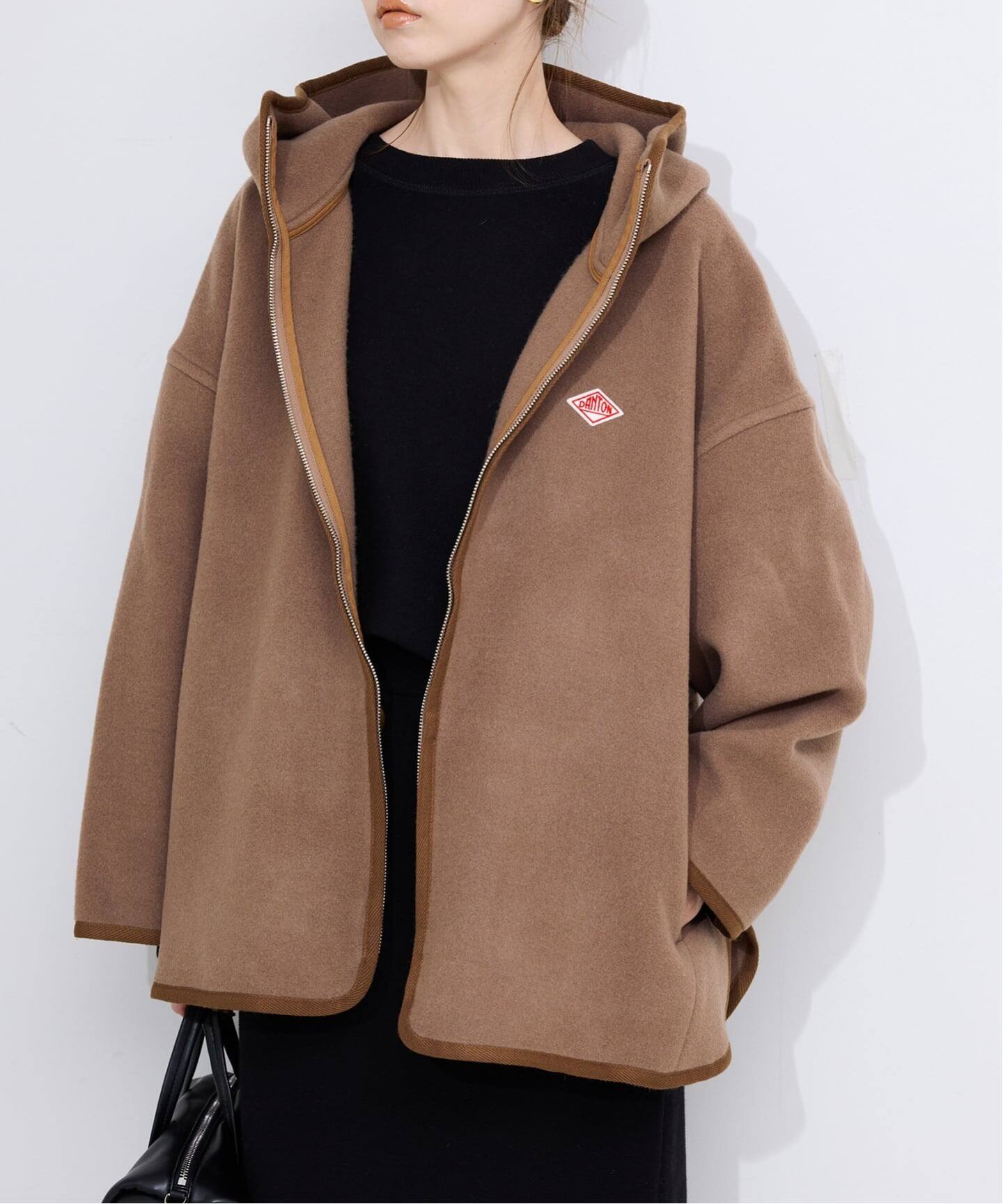 DANTON/ダントン HOODED BLOUSON DT-A0711（ボア・フリース）｜SLOBE