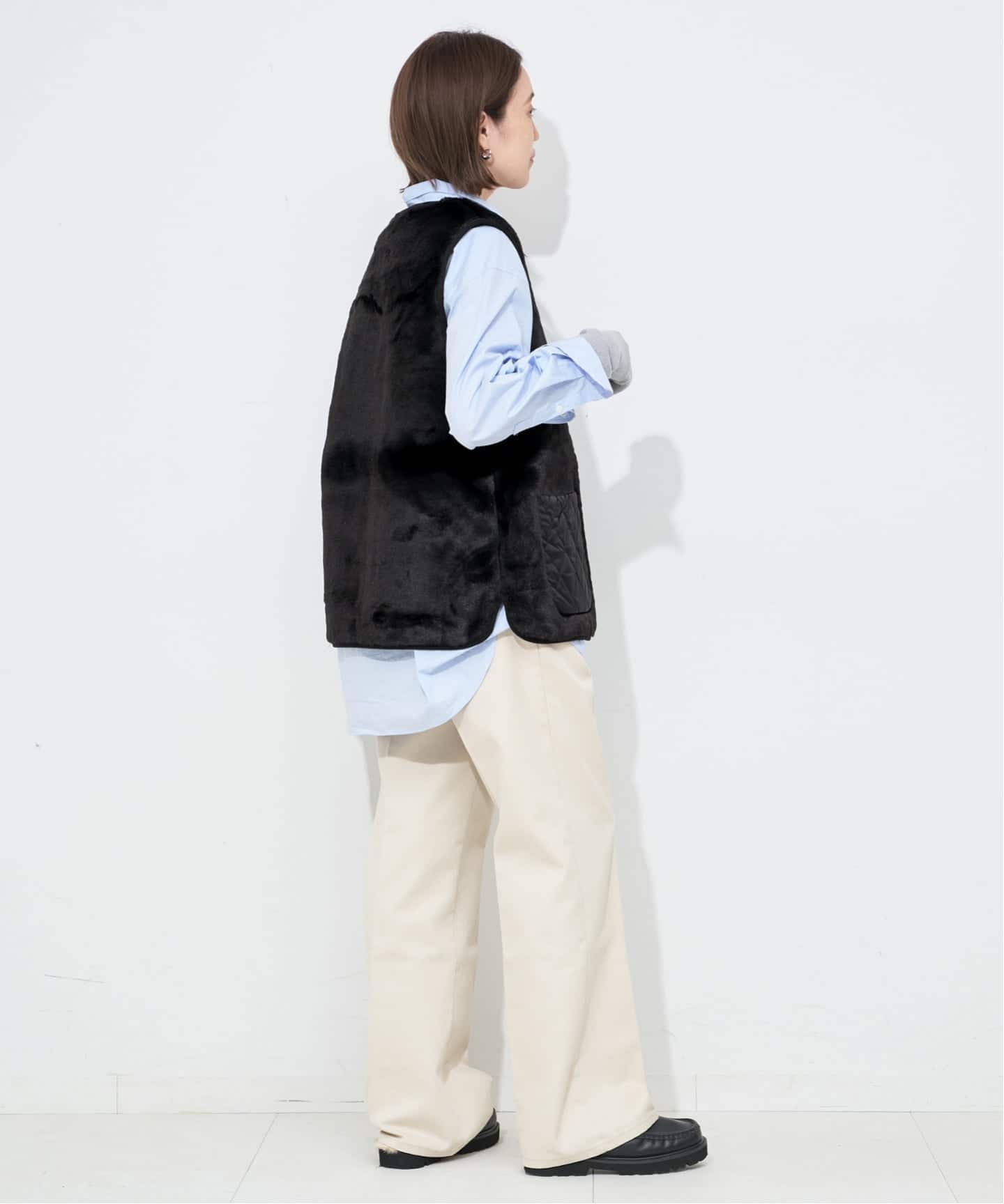 Barbour/バブアー KARIN FAUX FUR GILET LGI0201（ベスト）｜SLOBE