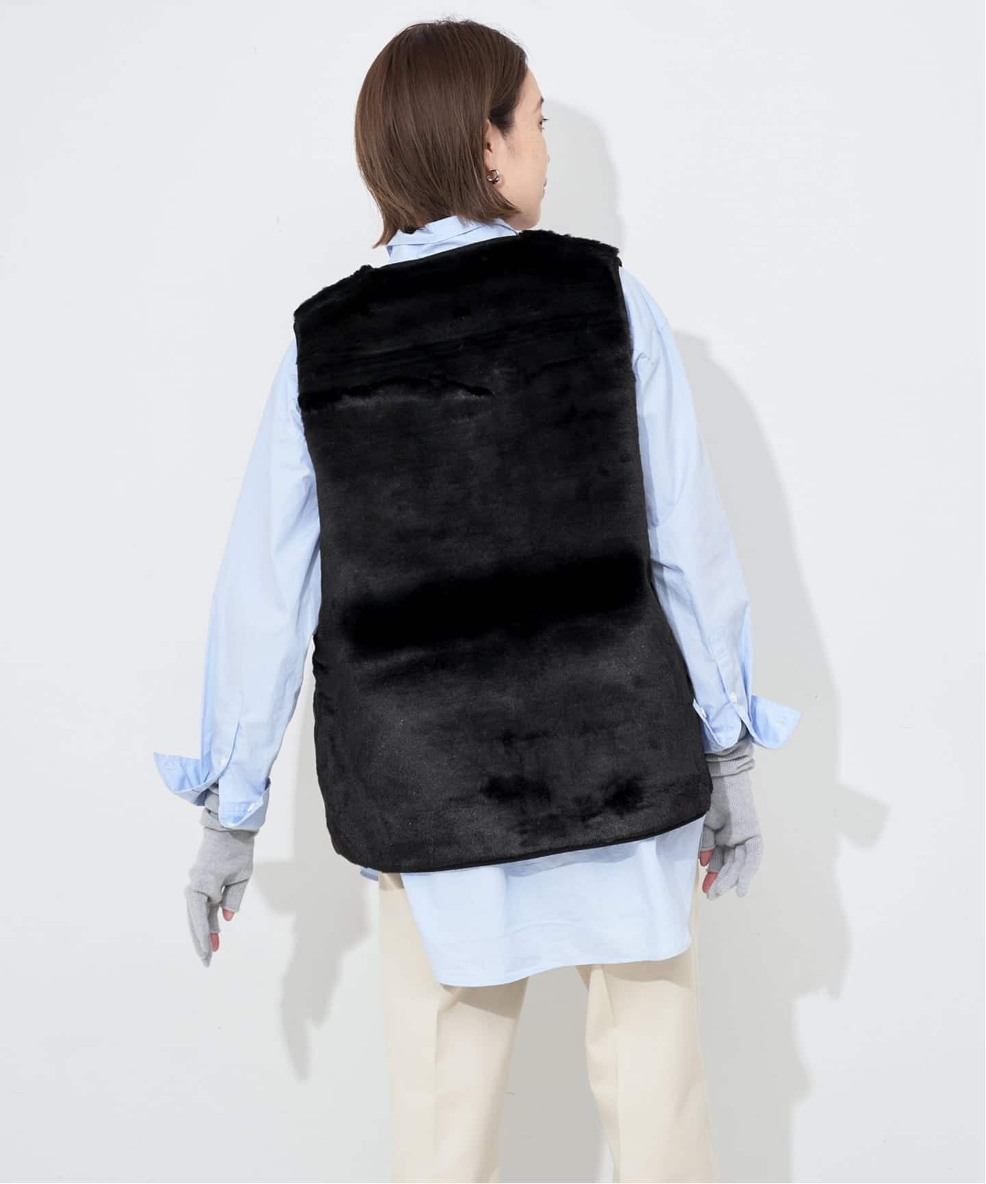 Barbour/バブアー KARIN FAUX FUR GILET LGI0201（ベスト）｜SLOBE